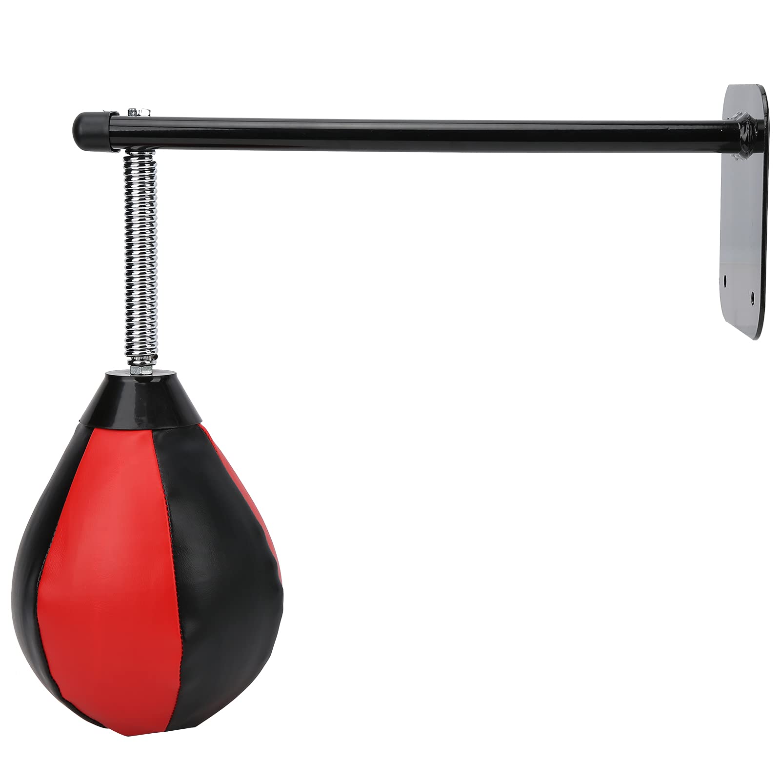 Wall-Mounted Boxing Bag Kit with Punching Bag & Reflex Ball - Speed Training Equipment for Home, Office & Gym - Stress Relief & Fitness Workout Accessory