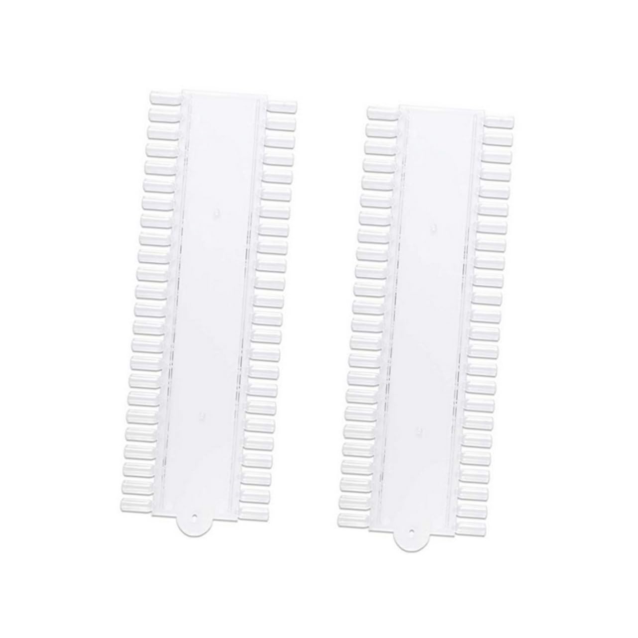 2pcs Nail Polish Display Stand - Nail Tips Board, Nail Art Sample Sticks, Gel Polish Palette for Manicure & Pedicure | Perfect for Salon, Nail Artists & DIY Home Manicure