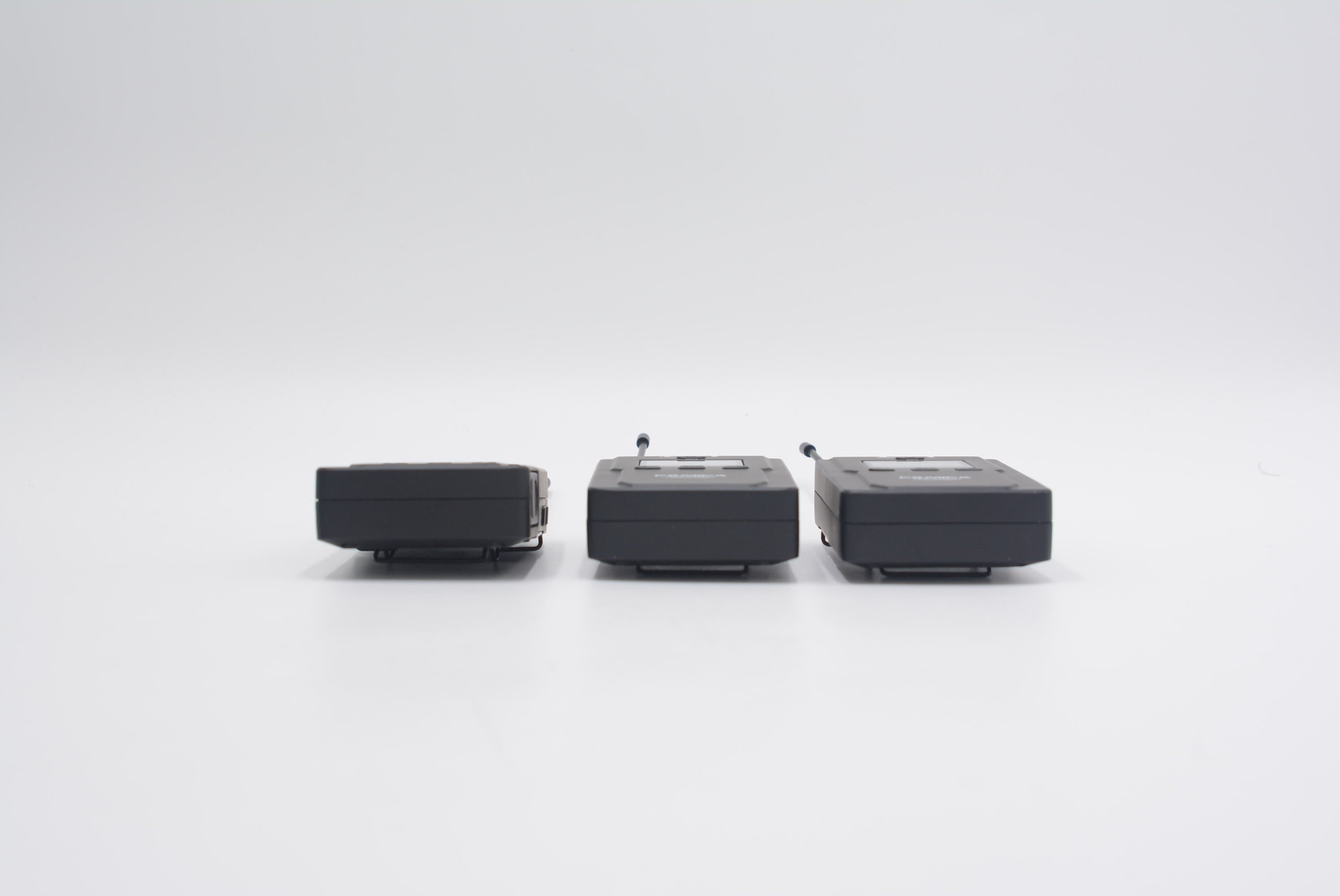 Comica CVMWM200 Wireless Audio Transmitter Set for Professional Video Recording, Live Streaming & Interviews - Dual Channel UHF System with Noise Reduction