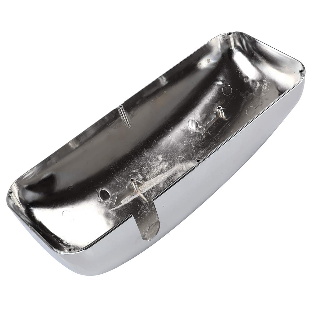 Kenworth T660 T600 T370 T270 T800 Truck Hood Mirror - Left Side (LH) Replacement with Chrome Housing & Mirror Cap - Compatible with 2008-2016 Models | Perfect for Highway Safety & Blind Spot Visibility