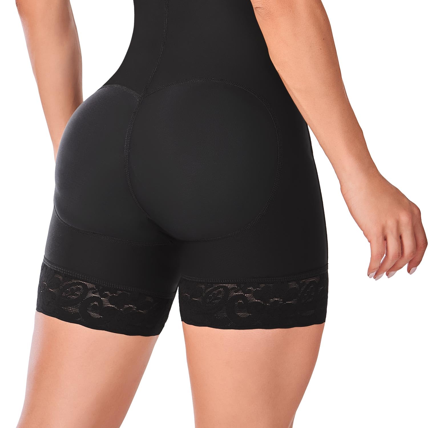 Ann Chery 3010 Strapless Knee-Length Girdle - High Compression Shapewear with Tummy Control, Side Zip & Adjustable Straps for Butt Lifting | Perfect for Wedding, Evening Dresses & Body Shaping