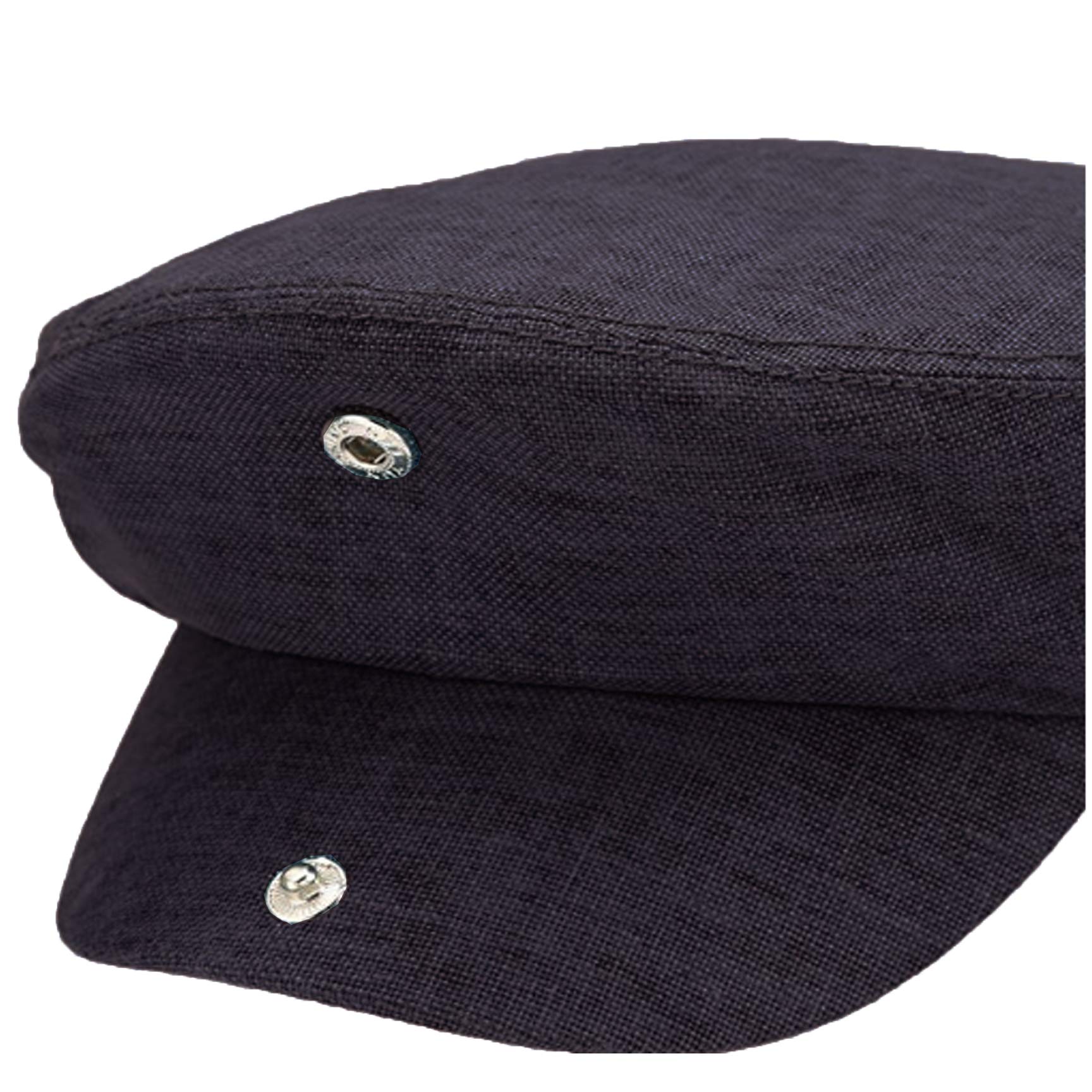 Men's Linen Flat Ivy Gatsby Summer Newsboy Hat - Vintage Style Casual Cap for Outdoor Activities, Beach & Summer Fashion