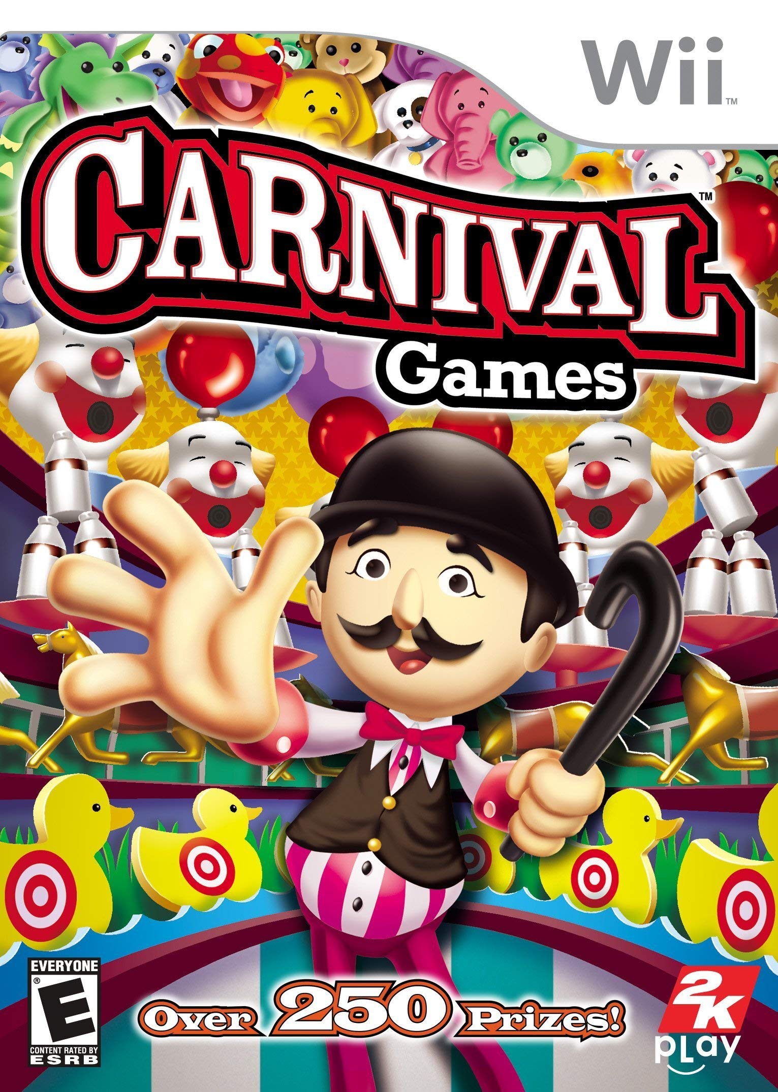 Renewed Carnival Games for Nintendo Wii - Fun Family Party Video Game for Kids & Adults - Perfect for Birthday Parties & Game Nights