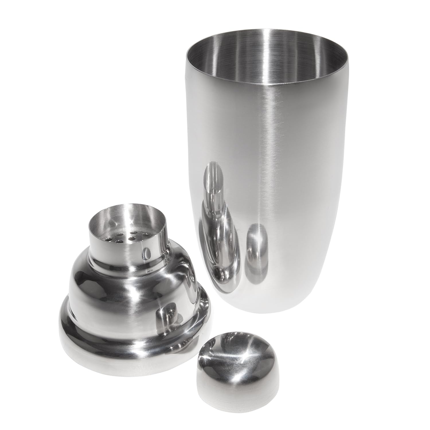 ALDKitchen Professional Stainless Steel Cocktail Shaker Set - 750ml Bar Mixing Cups (2-Piece) - Perfect for Home Bars, Cocktail Parties & Bartender Use