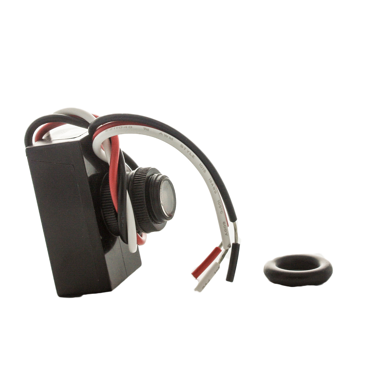 PotenzaX Photocell Sensor - Black (FX 229830 PX PC) - Ideal for Outdoor Lighting, Security Systems & Automatic Light Control