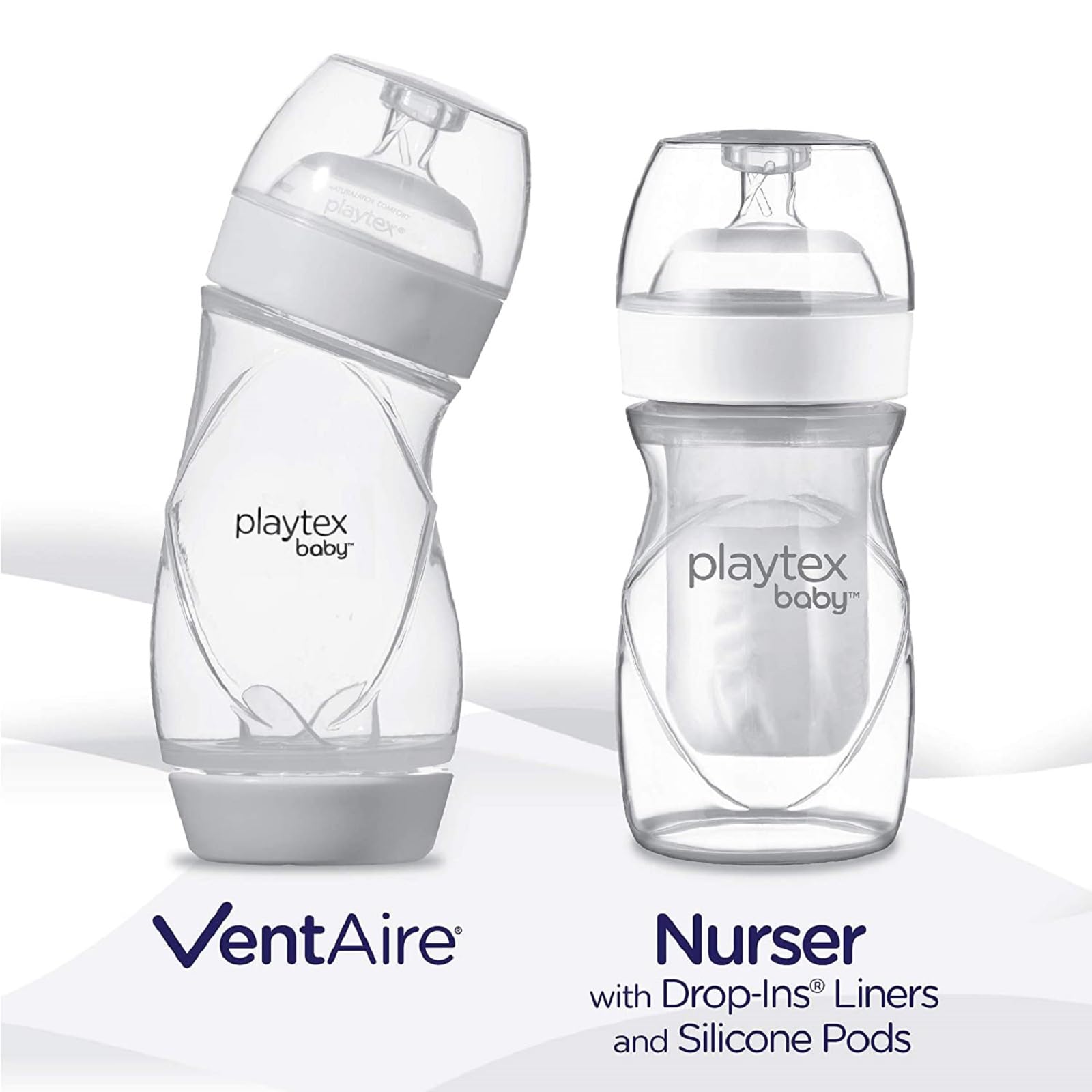 Playtex Baby NATURALATCH Nipple - Fast Flow, 2 Count for Easy Breastfeeding Transition
