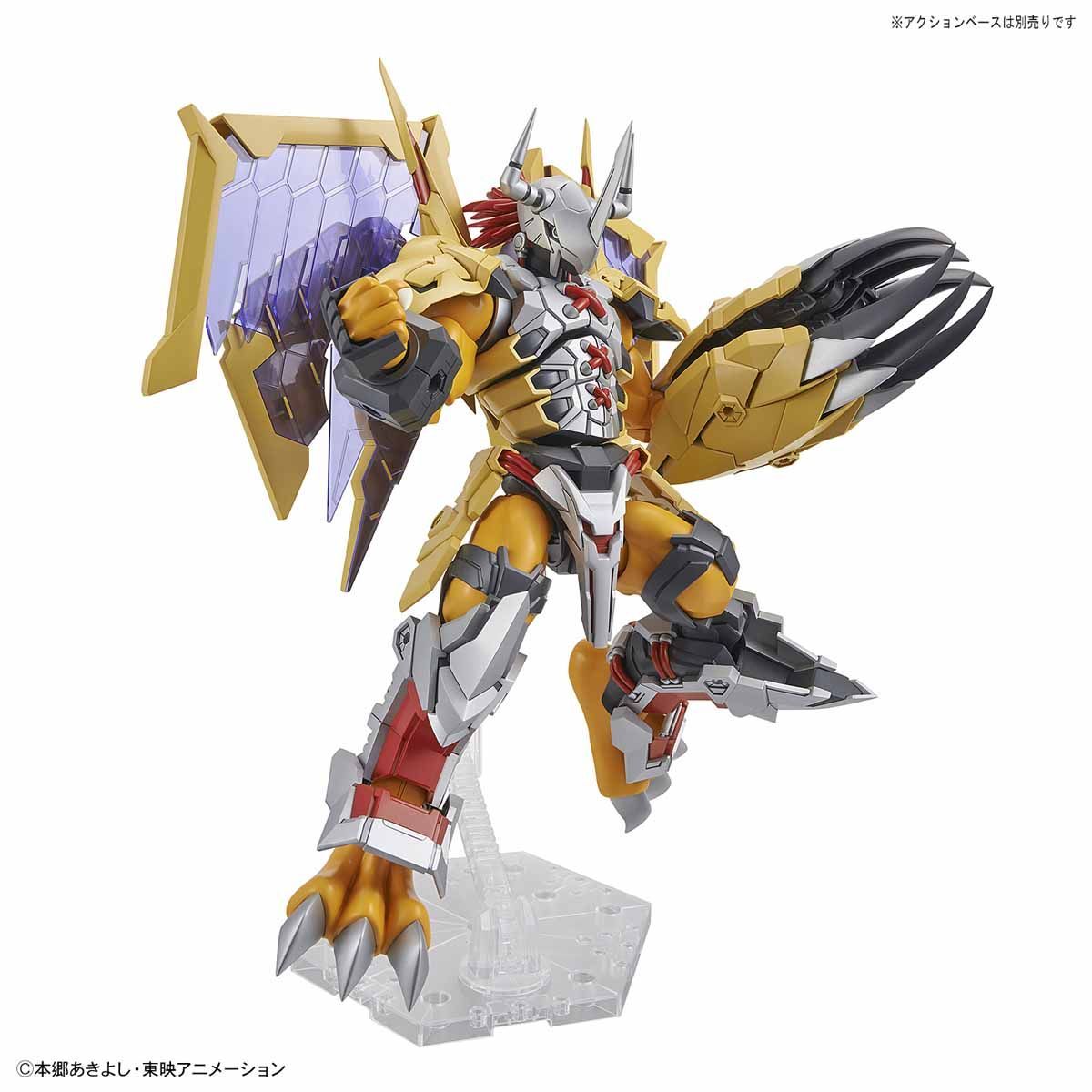 Figure Rise Standard Digimon Adventure WarGreymon (Amplified) Plastic Model Kit - Build & Display for Anime Fans & Collectors - Perfect for Home Decor, Gaming Rooms & Gift Giving