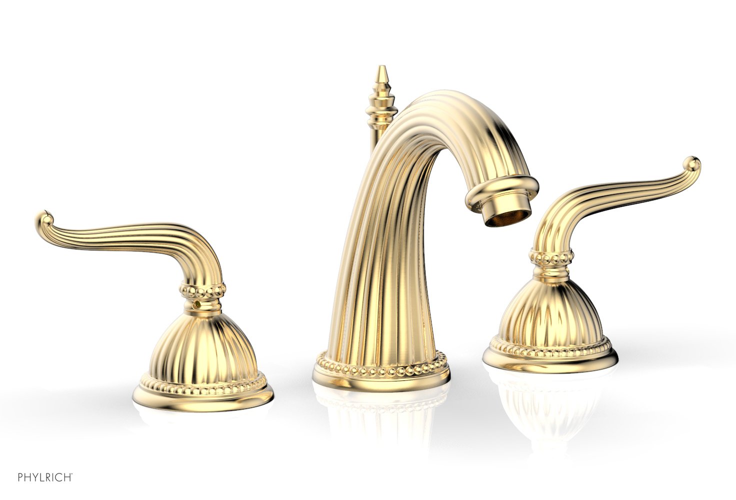 GEORGIAN & BARCELONA Widespread Bathroom Faucet - High Spout K360 for Modern Sink - Perfect for Home, Hotel, and Restaurant Use
