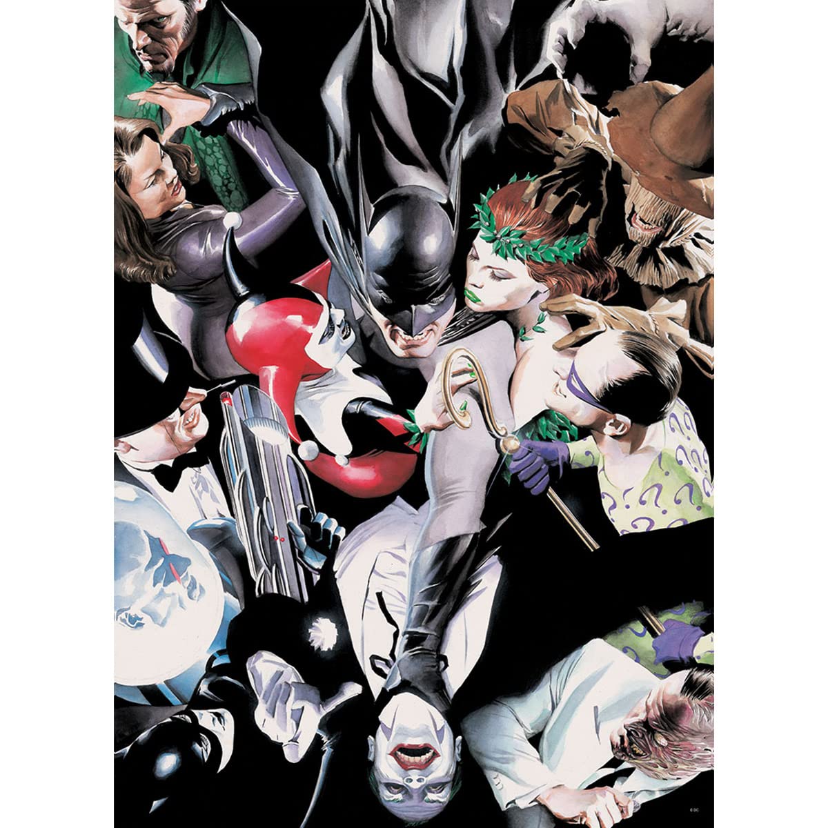 Batman Tango with Evil 1000-Piece Jigsaw Puzzle | DC Comics Superhero Puzzle for Adults & Teens | Perfect for Family Game Night & Home Decor