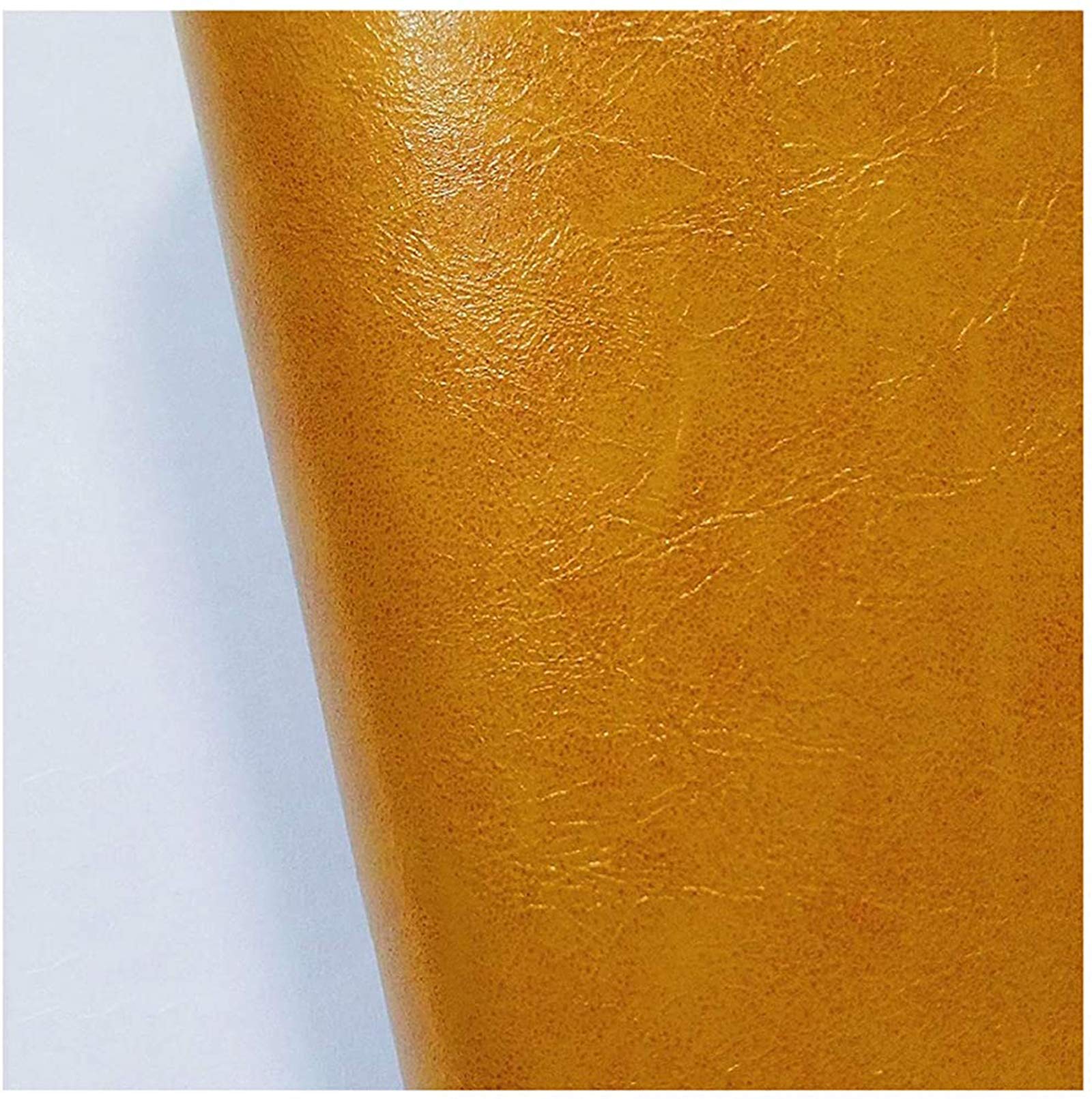 Leather Repair Tape Kit - 50x137cm Self-Adhesive Patch for Sofa, Couch, Furniture & Car Seats (Color: Earthy Yellow) | Easy Fix for Scratches, Tears & Wear | Home & Auto Leather Repair Solution