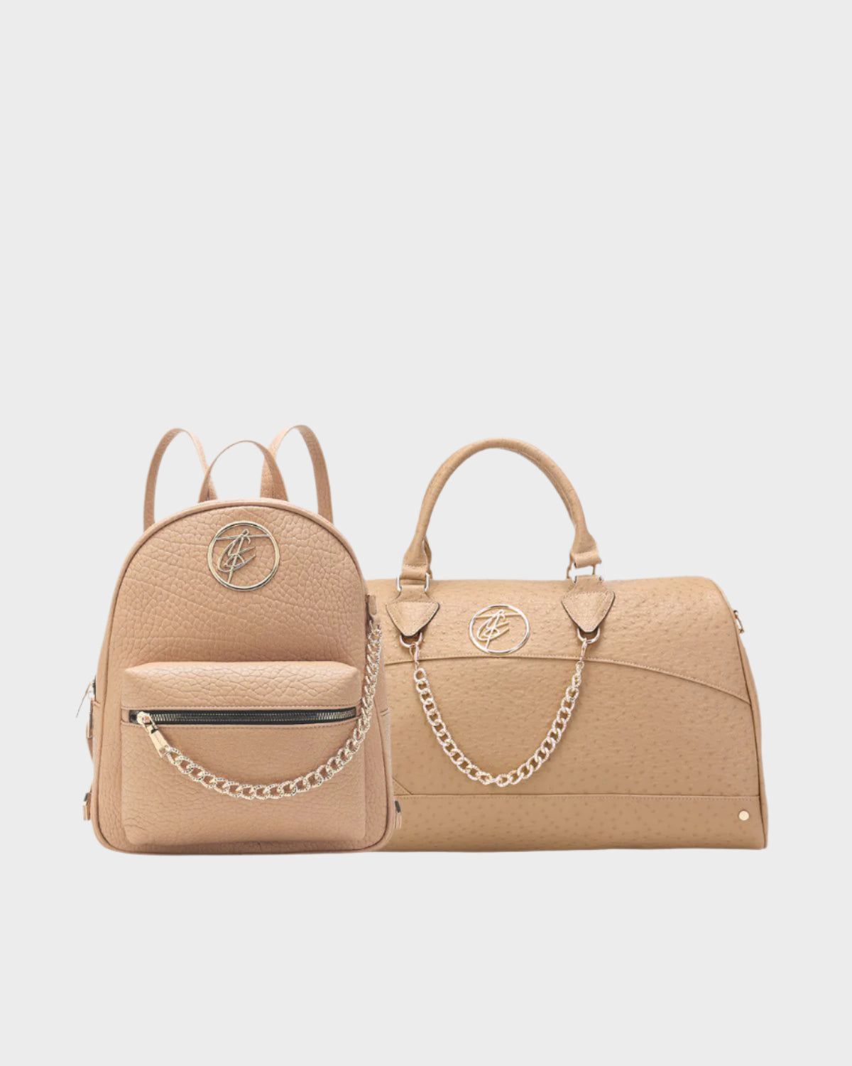 Aurelian Tan Brown Leather Travel Set - Premium Luggage Accessories for Men & Women | Perfect for Business Trips, Vacations & Weekend Getaways