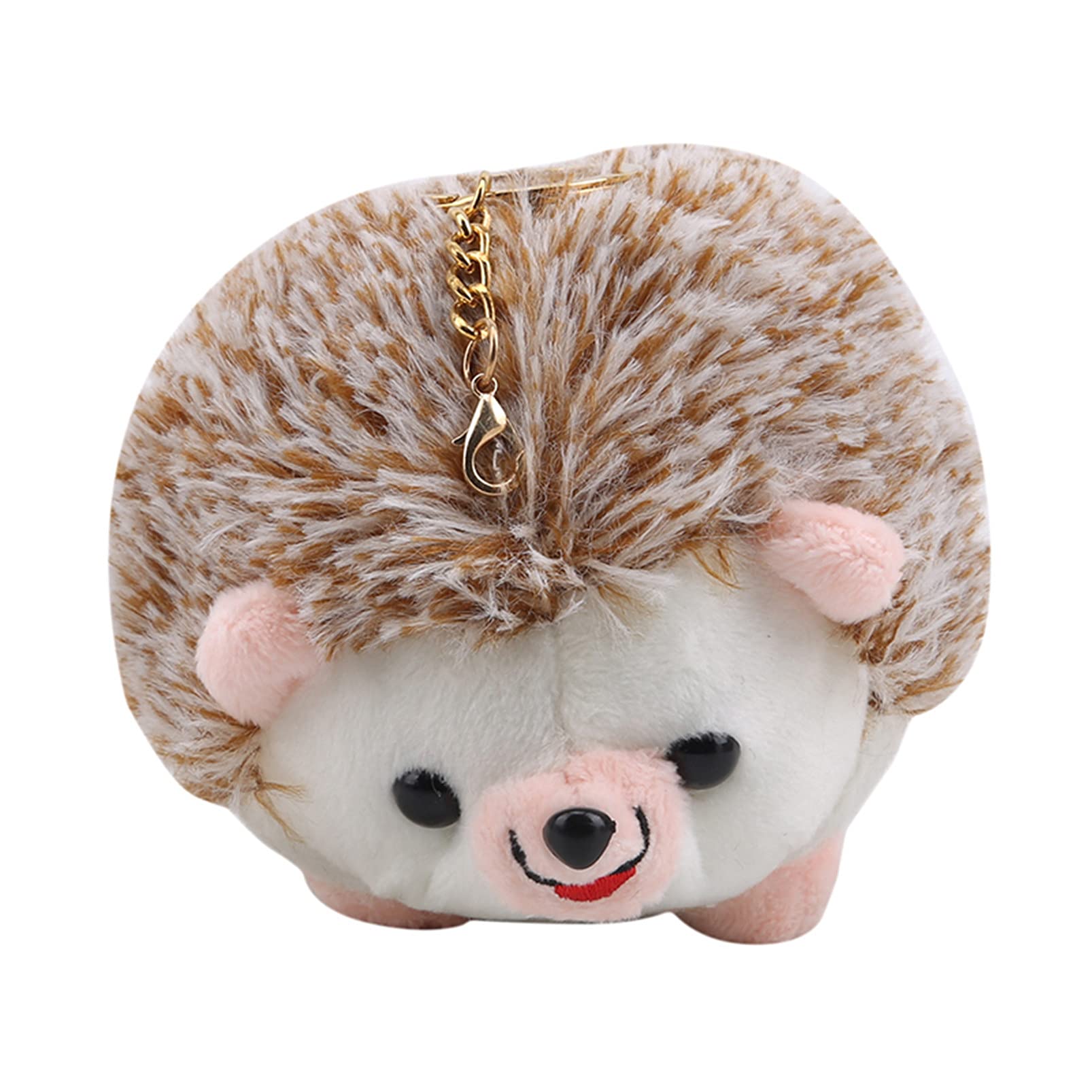 Adorable Hedgehog Plush Keychain - Soft Cute Keyring Pendant for Keys, Wallets & Backpacks | Perfect Gift for Animal Lovers & Kawaii Accessories Collection