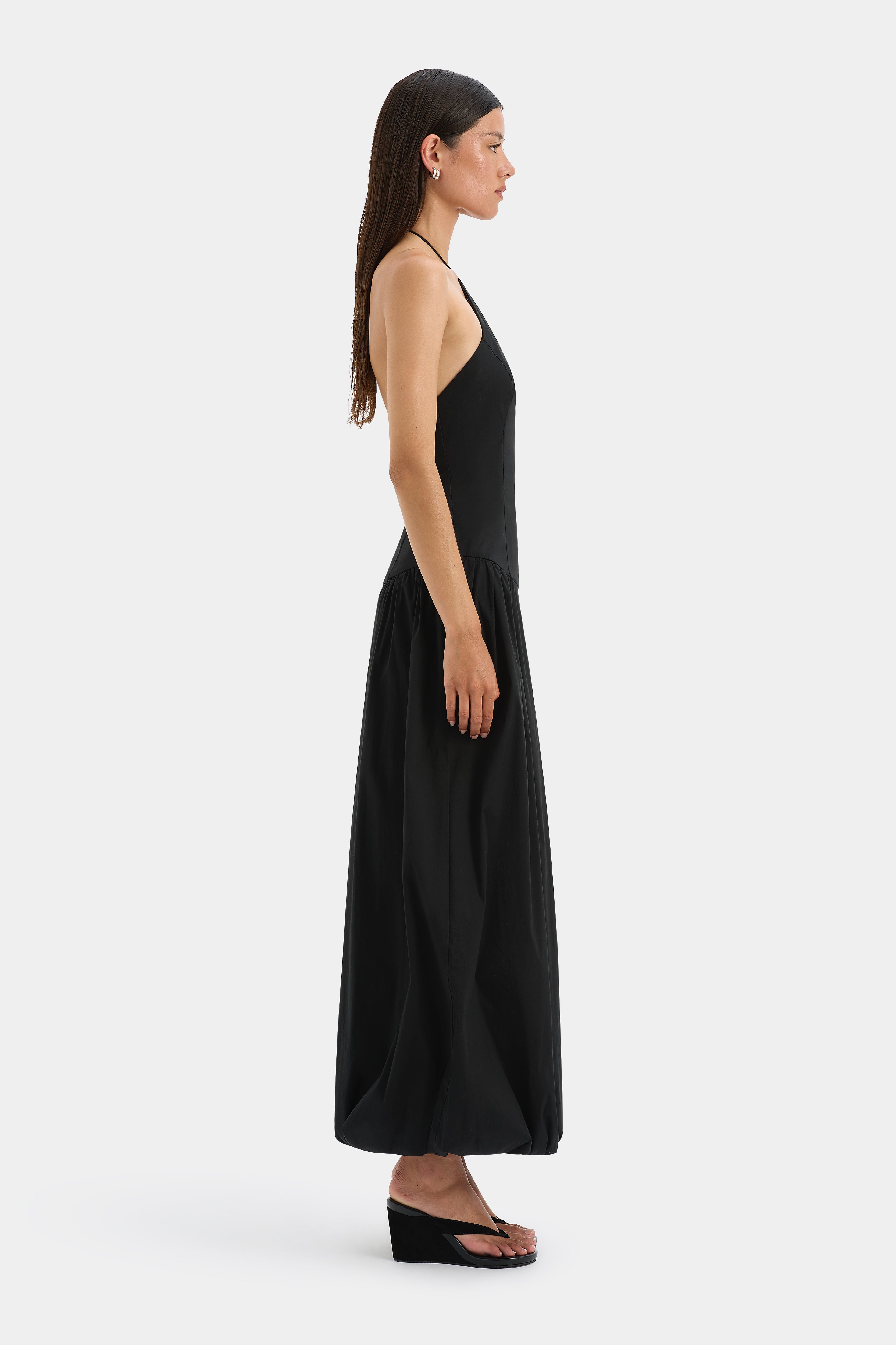 Florent Gown Black - Elegant Evening Dress for Women | Perfect for Prom, Wedding & Formal Events