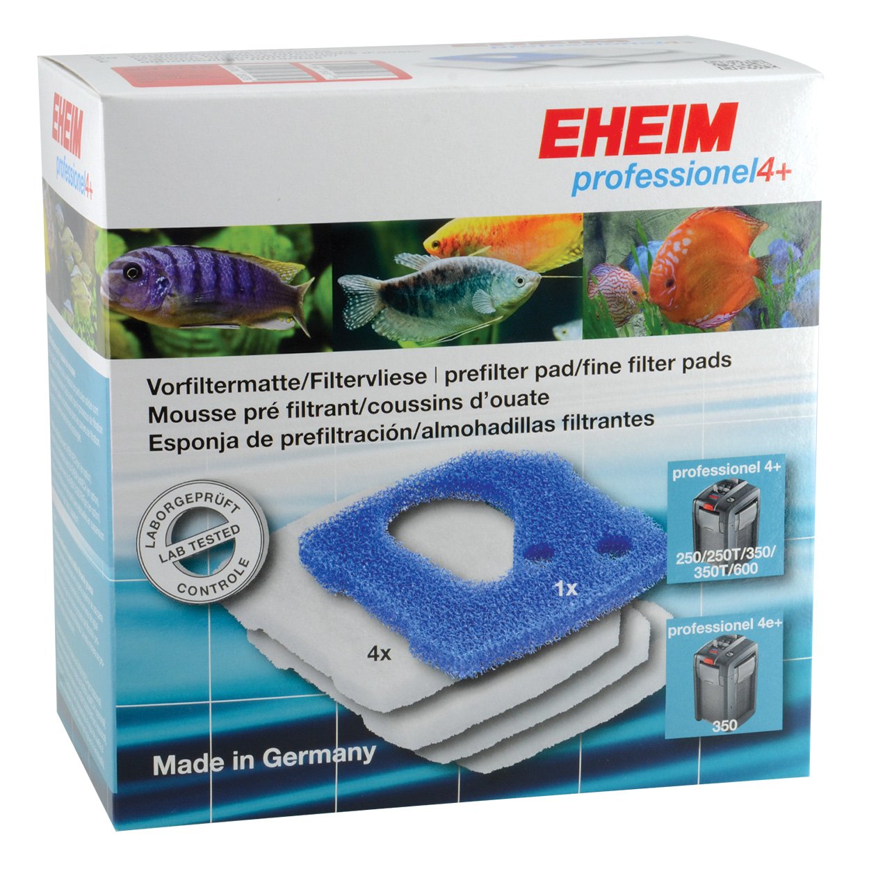Eheim 6685 Replacement Filter Pad Set for Pro 4+ Canister Filter - Premium Aquarium Water Filtration Media for Fish Tanks & Aquatic Pets