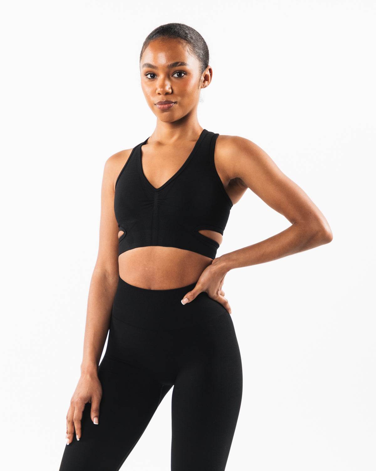 Stratus Bra - Wireless Comfort Bra for Women, Black - Perfect for Yoga, Workouts & Everyday Wear