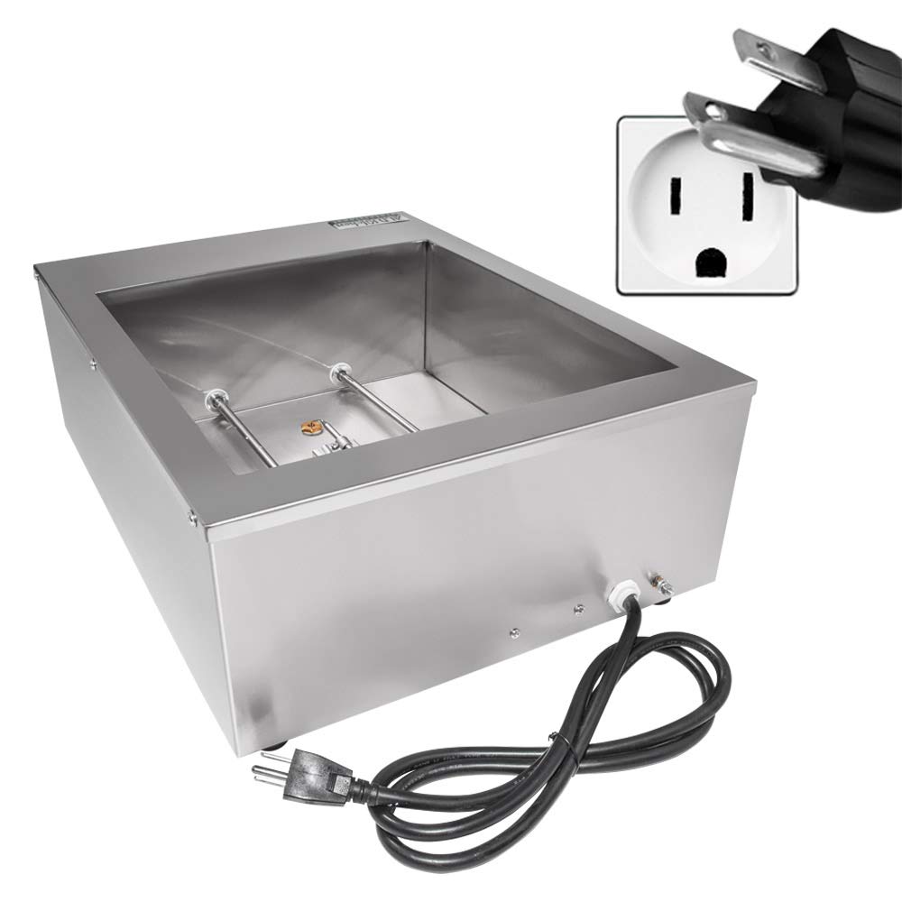 ALDKitchen Electric Chocolate Melting Pot - 4 Tanks Professional Candy & Fondue Warmer (110V) - Perfect for Baking, Dessert Making & Party Treats