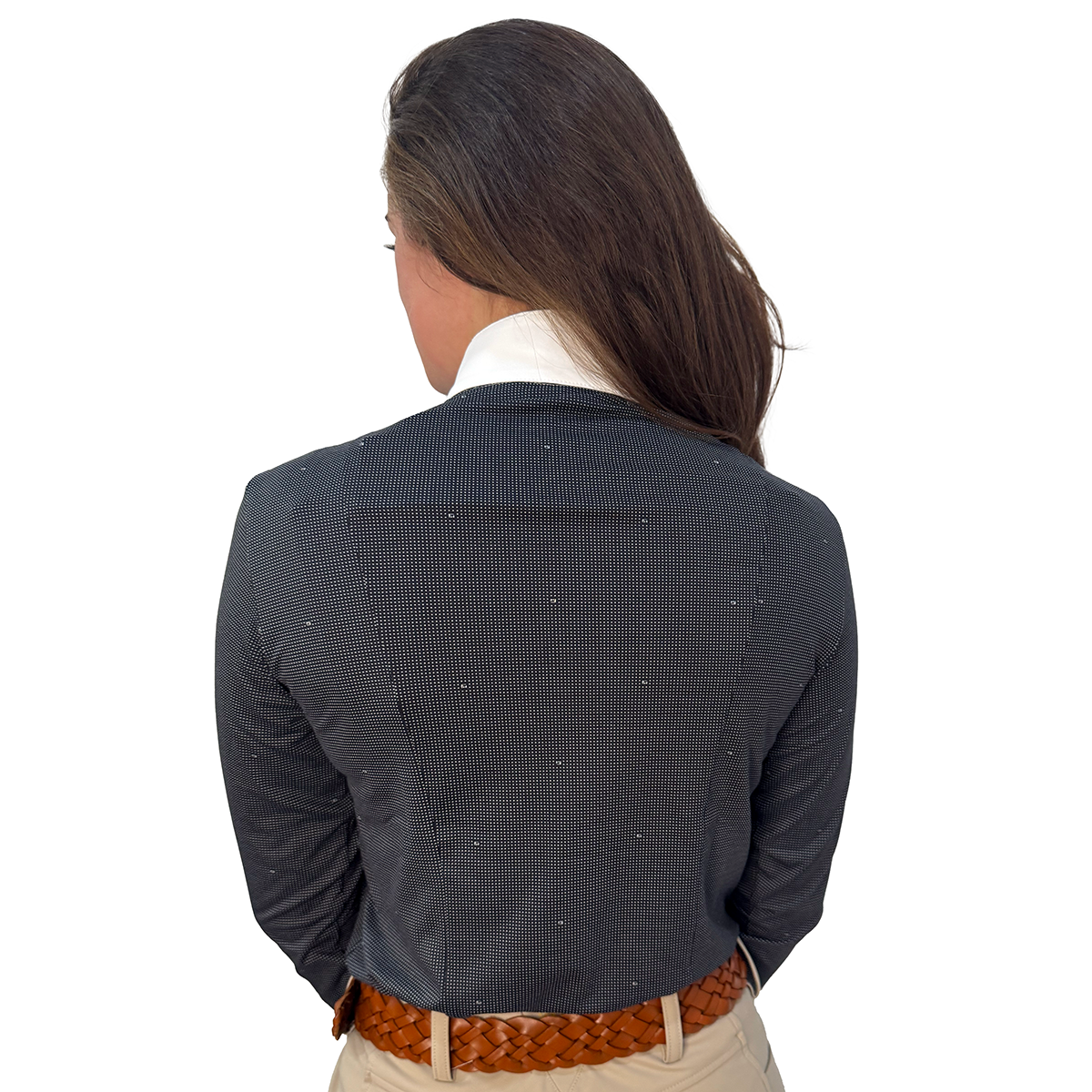 Women's Aliyah Long Sleeve Show Shirt for Equestrian Riding & Horse Shows - Perfect for Competition, Training & English Riding Events
