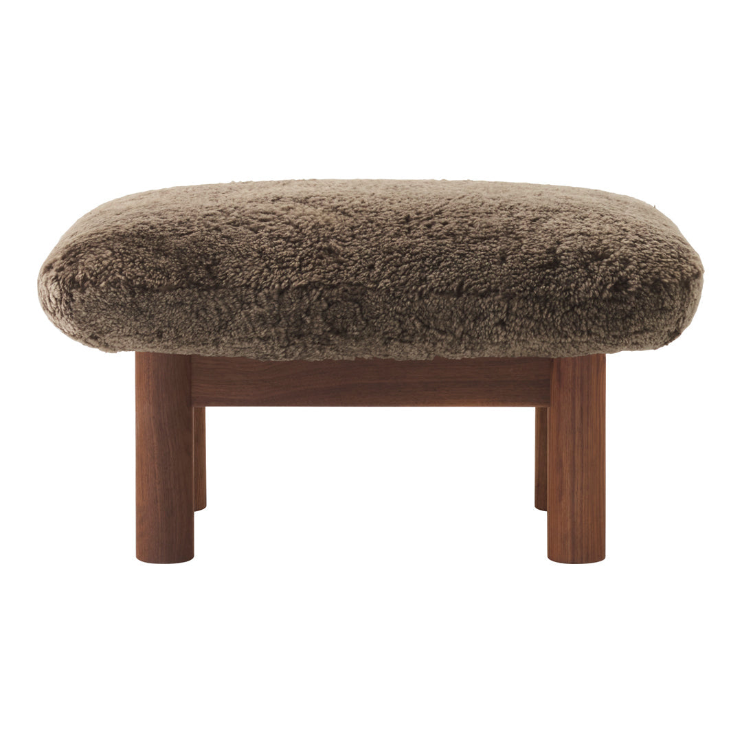 Brasilia Ottoman - Modern Round Storage Ottoman with Lift Top, Upholstered Footrest & Coffee Table - Perfect for Living Room, Bedroom & Home Decor