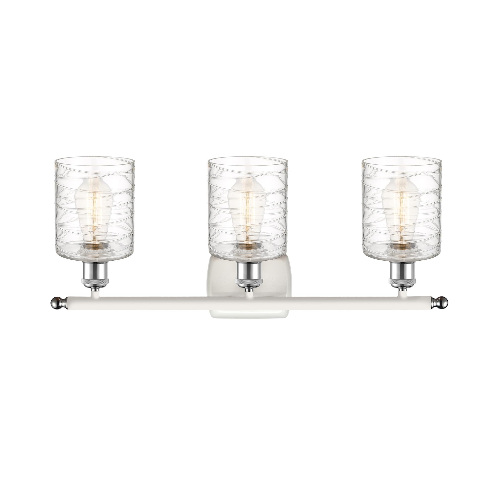 Ballston Collection 3-Light Bathroom Vanity Fixture - Innovations 516-3W-AB-G116 - Modern LED Bathroom Lighting for Vanity Mirror - Perfect for Master Bath, Guest Bath & Powder Room Makeovers