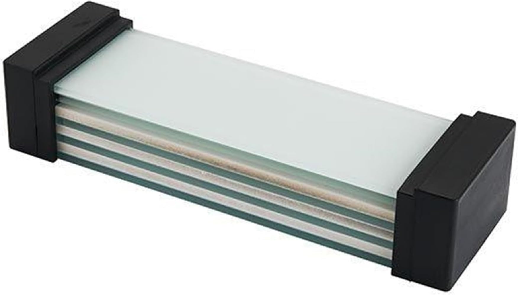 Shapton Glass Stone Sharpening Set with Field Holder - #500, #2000, #16000 Grit 5mm Whetstones for Knives, Chisels & Woodworking Tools - Perfect for Professional Chefs & DIY Enthusiasts