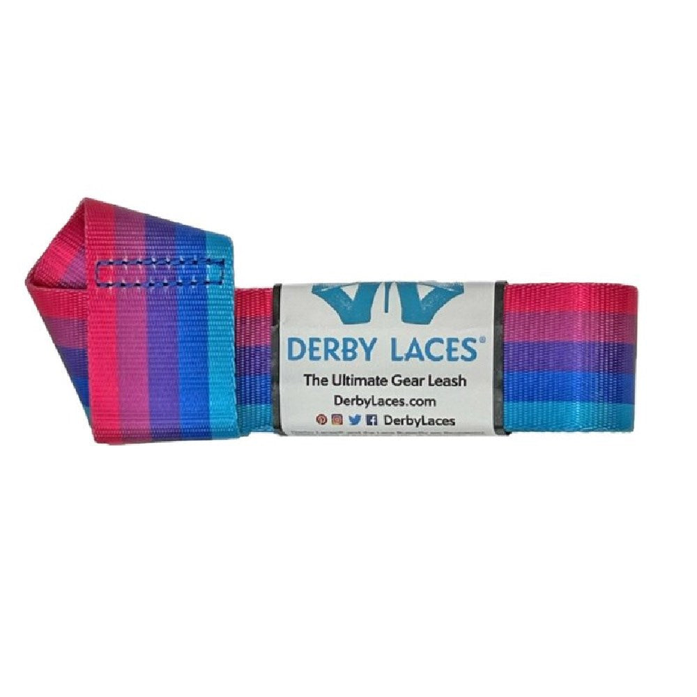 Derby Skate Laces with Carry Leash - Durable Roller Skate Shoelaces for Derby Skaters & Rollerbladers - Perfect for Rink, Park & Outdoor Skating