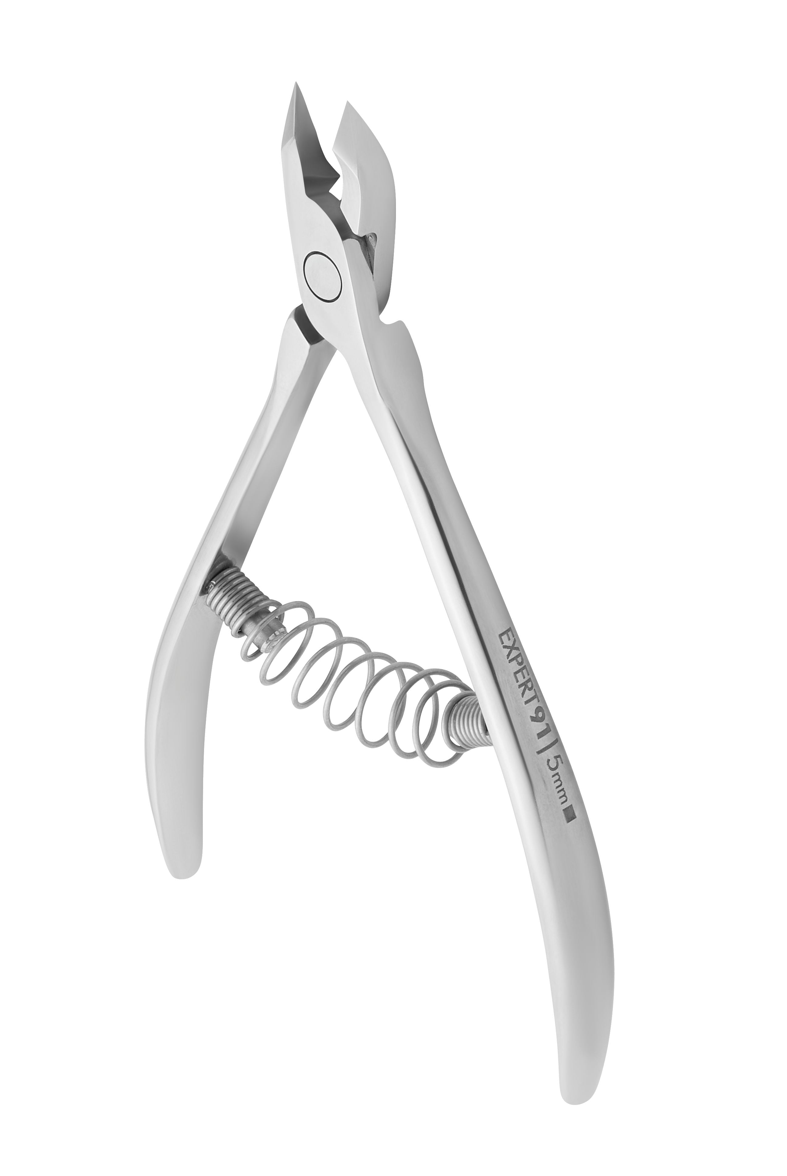 Staleks Expert 91 Professional Cuticle Nippers - 5mm Stainless Steel Cuticle Trimmer for Salon & Home Manicure - Perfect for Nail Care, Grooming & Pedicure