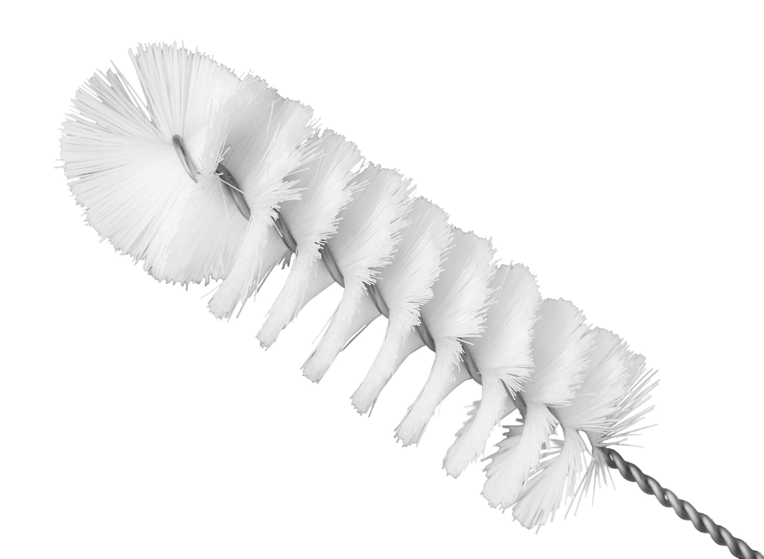EISCO Nylon Cleaning Brush with Fan-Shaped End - 12.25