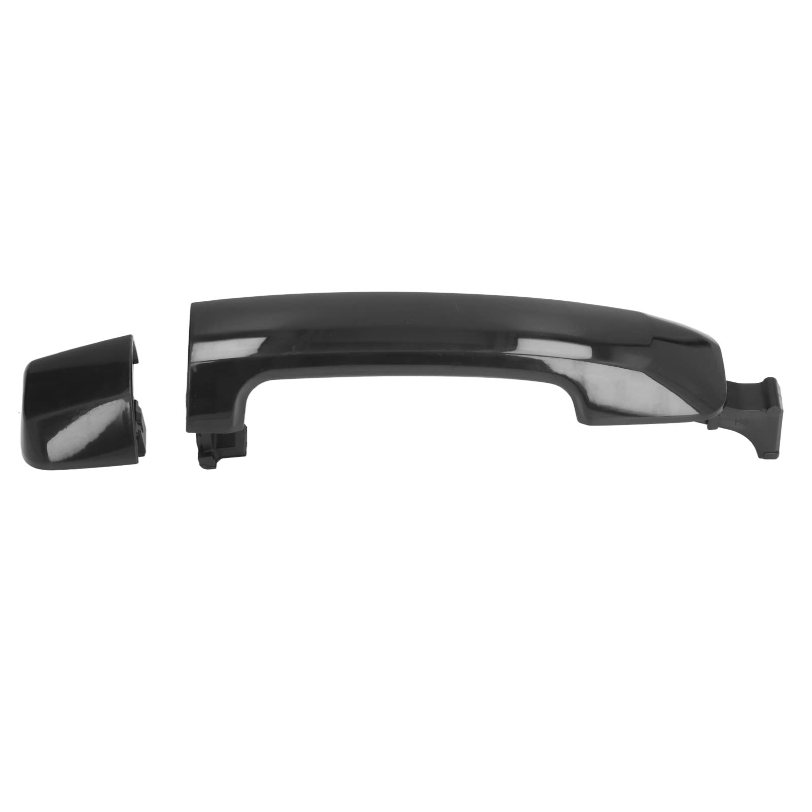 Glossy Black Outer Door Handle Replacement for Toyota Sequoia 2008-2020 - Front Exterior Door Handle 69210-0C030 - Perfect for DIY Car Repair & Maintenance