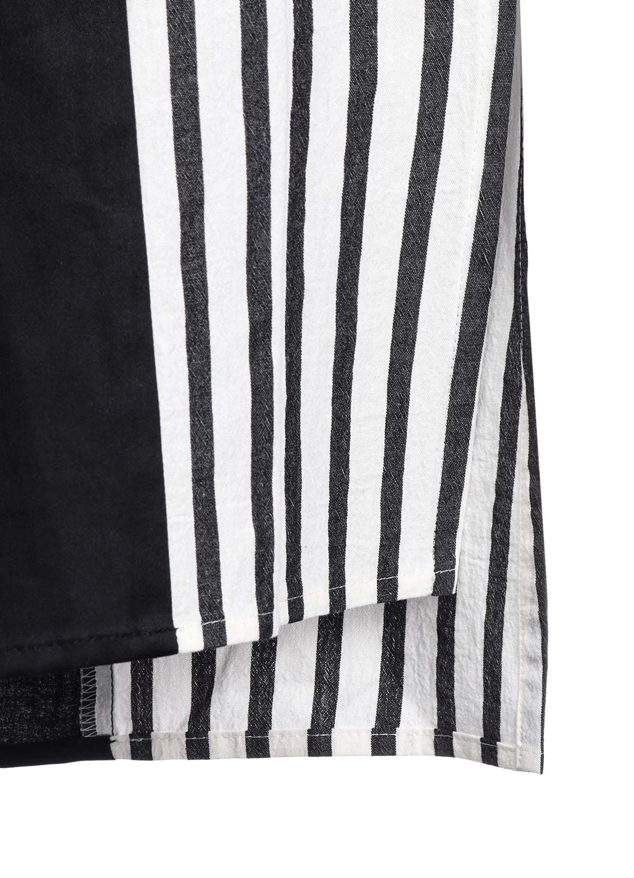 Premium Cotton Satin Stripe Long Sleeve Shirt for Women - Soft & Comfortable Button Down Blouse for Work, Office, and Casual Wear