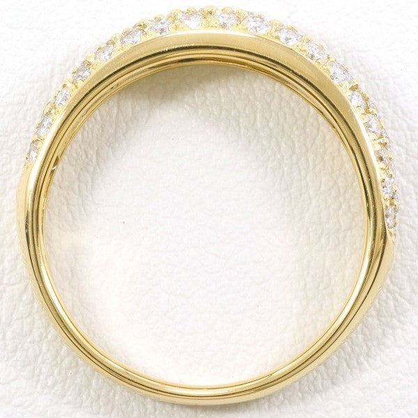 18K Yellow Gold Diamond Ring for Women - Elegant Solitaire Engagement & Wedding Band - Perfect for Proposals, Anniversaries & Special Occasions