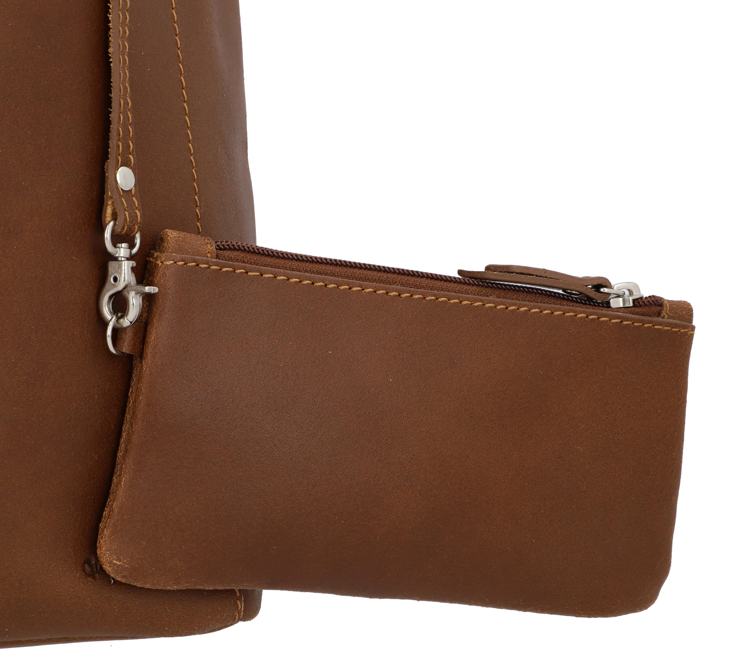 Genuine Cowhide Leather Tote Bag for Women - Gusti Cassidy Shoulder Bag with Magnet Closure, Fits 15” Laptop & A4 Documents, 13L Capacity - Perfect for Work, Travel & Everyday Use