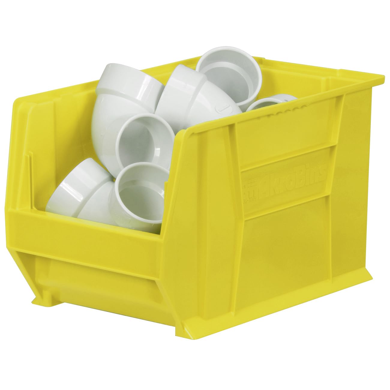 Akro-Mils 30282 Large Plastic Storage Bins - 2-Pack Stackable Organizer Bins for Garage, Classroom, Warehouse (20