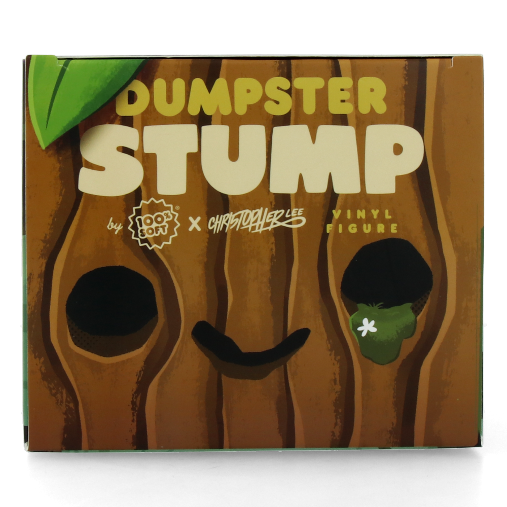 Dumpster Stump Vinyl Figure - Cute Collectible Toy for Home Decor, Office Display & Gift Giving