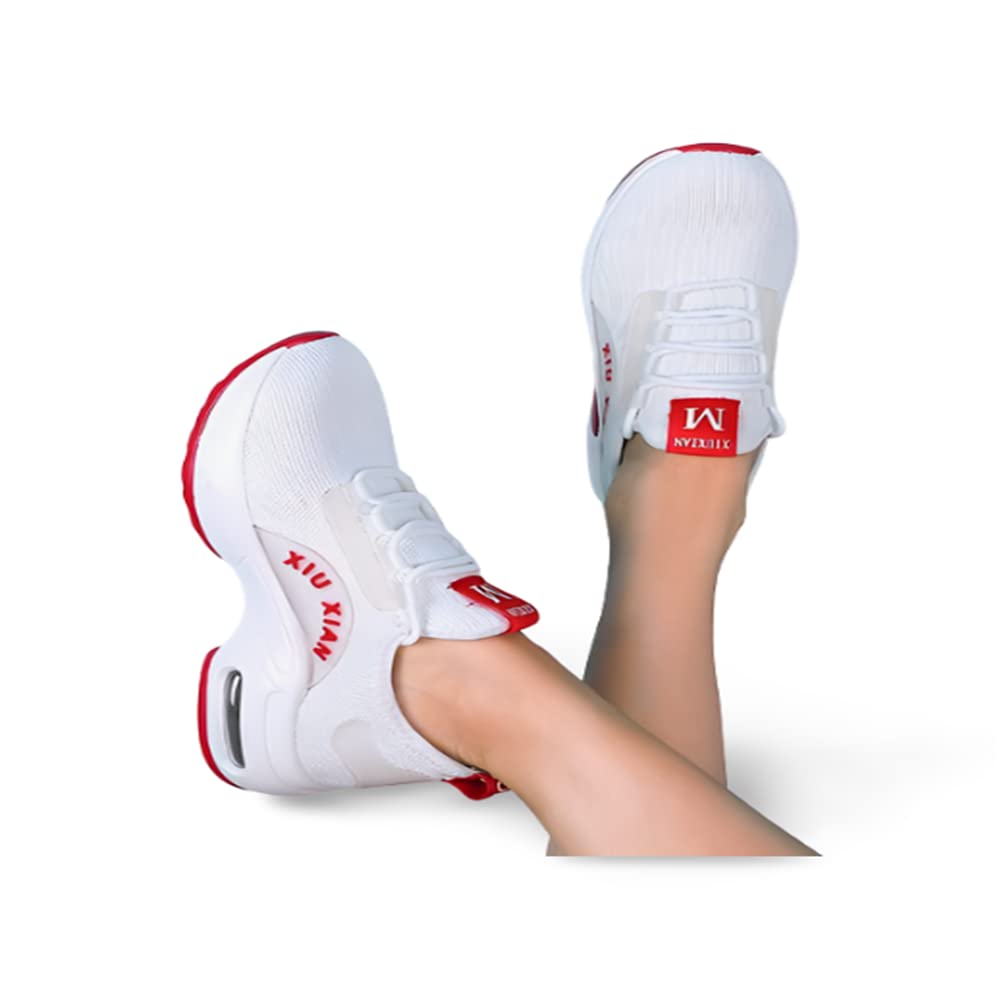 Women's Breathable Mesh Walking Shoes - Lightweight Casual Running Jogging Sneakers for Work, Tennis & Everyday Wear | Comfortable Athletic Shoes for Walking, Gym & Outdoor Activities