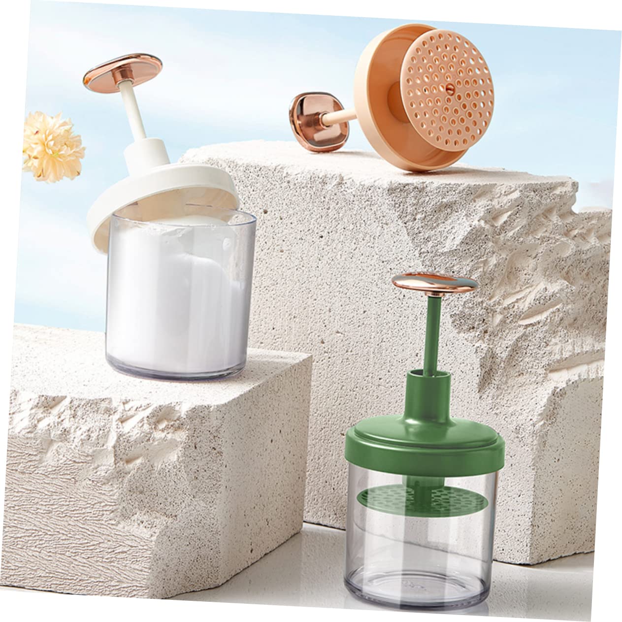 Baluue Facial Foam Maker - Efficient Skincare Frother for Face Cleansing, Lightweight Plastic Bubbler Cup, Travel-Friendly for Daily Use - Perfect for Home & On-the-Go Skincare Routine