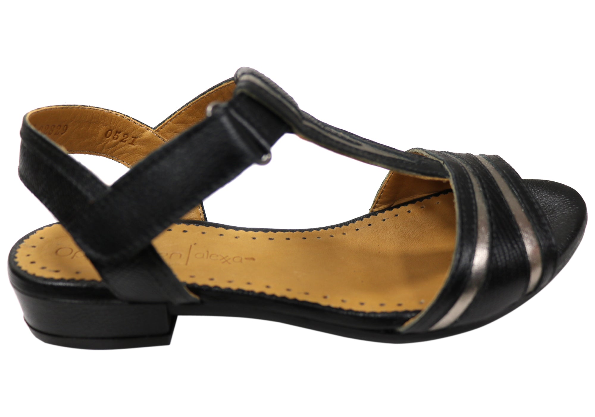 Opananken Tegan Women's Comfortable Brazilian Leather Sandals - Stylish & Supportive for Beach, Travel & Summer Outfits