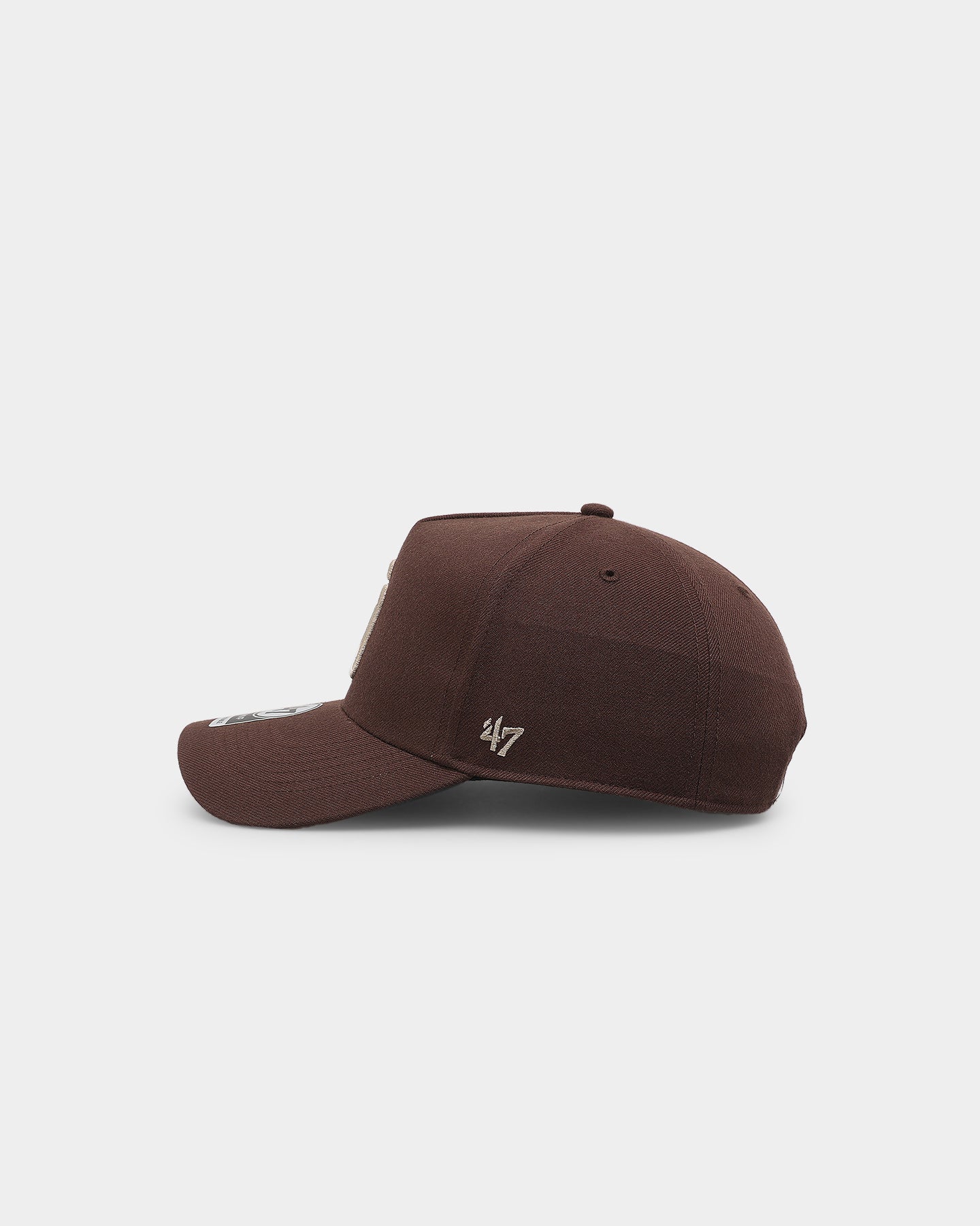47 Brand San Diego Padres Replica 47 MVP DT Snapback Hat - Brown/Khaki Adjustable Baseball Cap for Men & Women - Perfect for Sports Fans, Casual Wear & Outdoor Activities