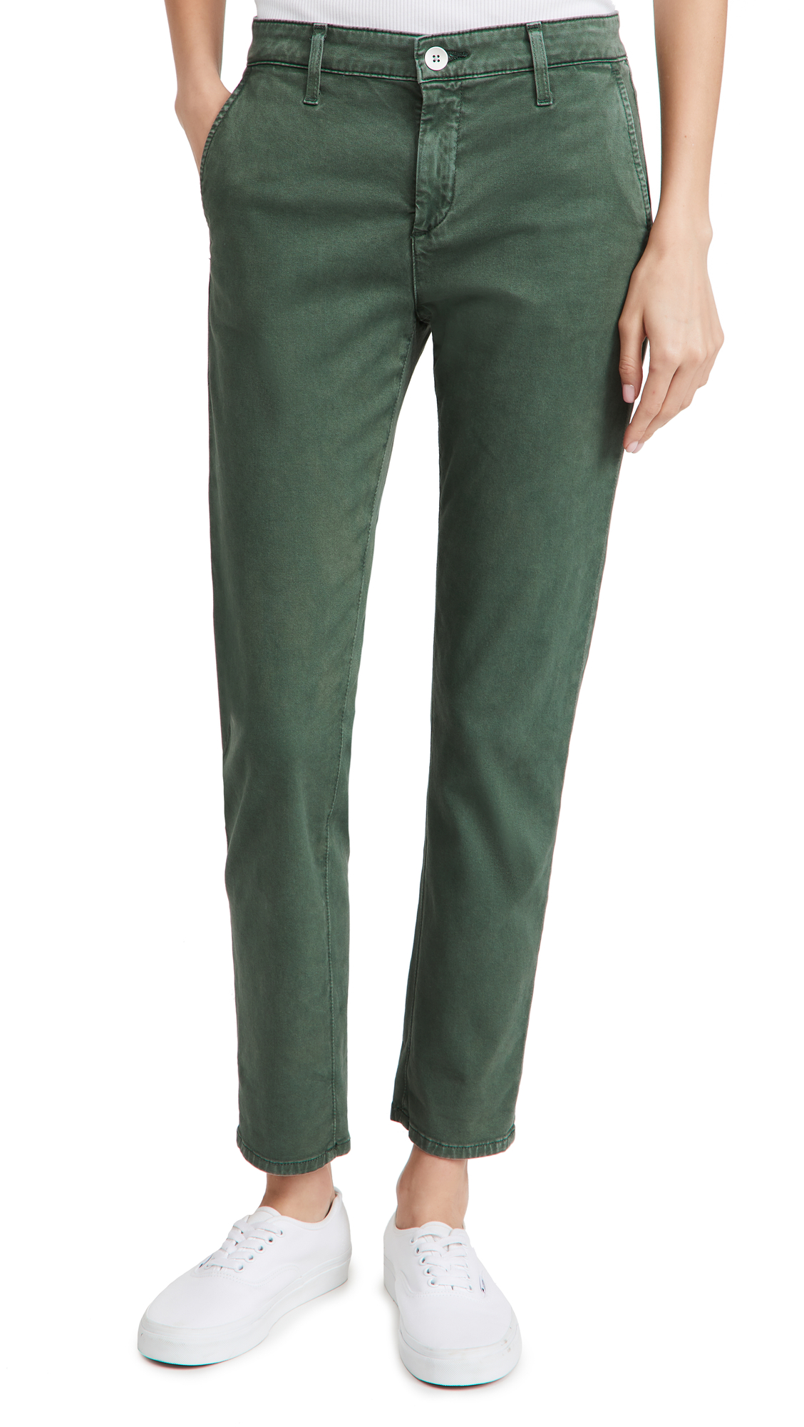 AG Adriano Goldschmied Women's Caden Pants - High Waist Slim Fit Stretch Denim Trousers for Work & Casual Wear