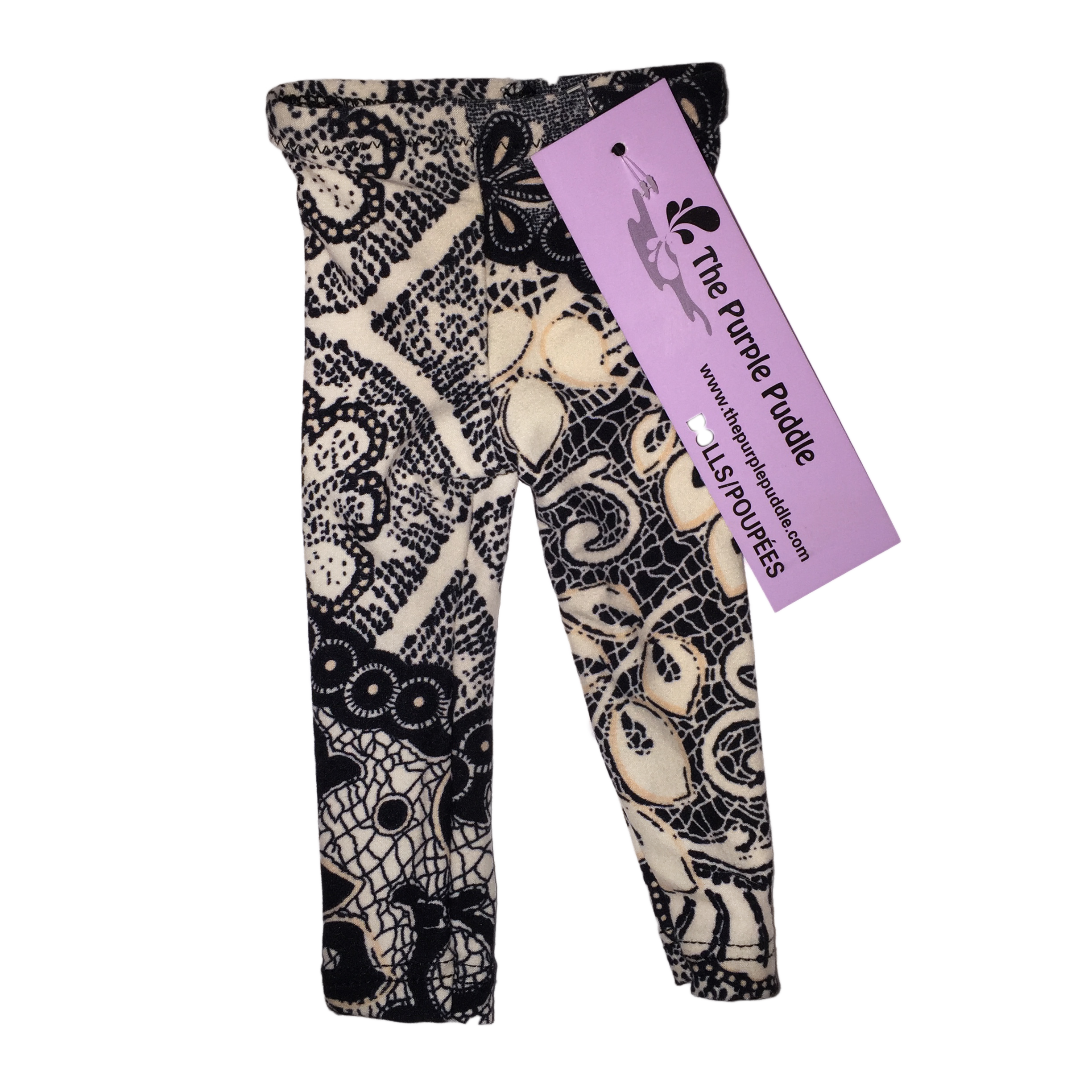 Champagne Lace Doll Leggings for Women - Elegant Sheer Tights with Floral Pattern, Perfect for Parties, Cosplay & Vintage Fashion Outfits