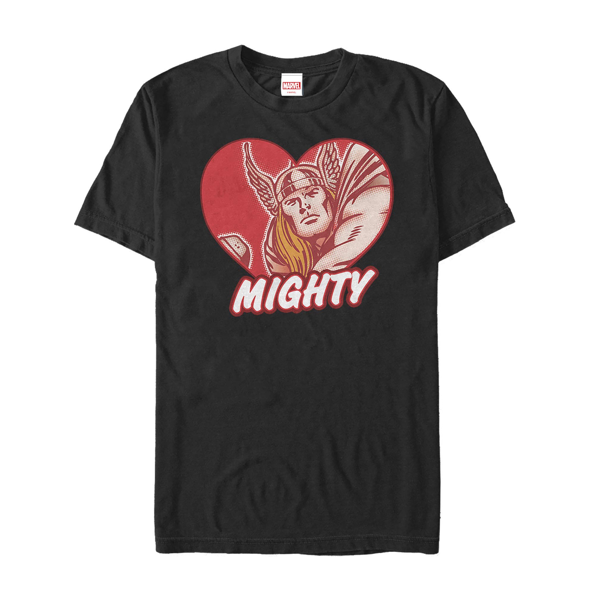 Marvel Men's Thor Be Mighty Graphic T-Shirt - Superhero Cotton Tee for Fans, Cosplay & Casual Wear