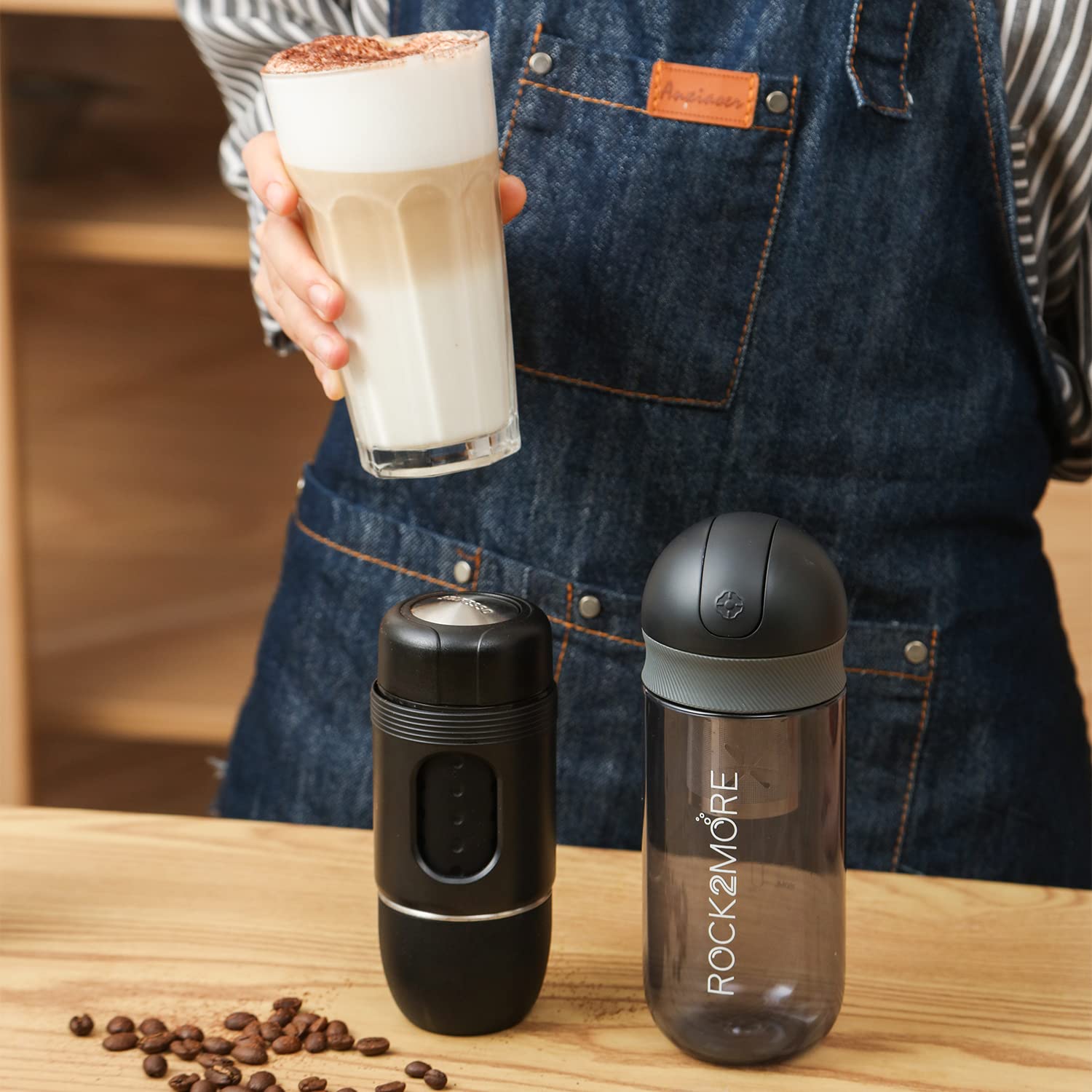 STARESSO Electric Milk Frother and Steamer - Hot & Cold Milk Foam Maker for Coffee, Latte, Cappuccino - Non-Stick Interior Milk Warmer Heater (Black) - Perfect for Home Baristas and Coffee Lovers