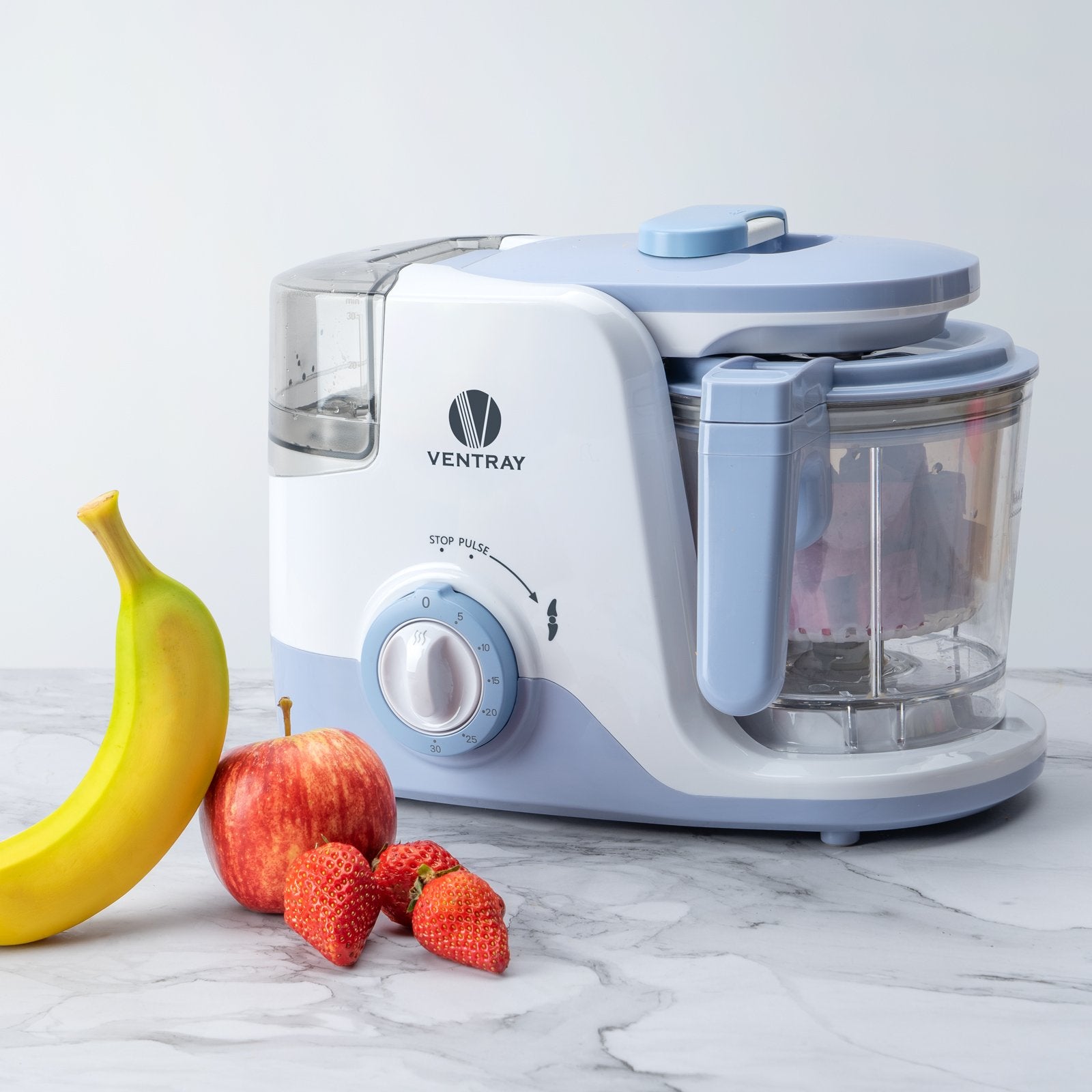 BabyGrow Elite Baby Food Maker - 4-in-1 Steamer Blender & Puree Maker for Homemade Baby Food | Perfect for Making Organic Purees, Smoothies & Toddler Meals at Home