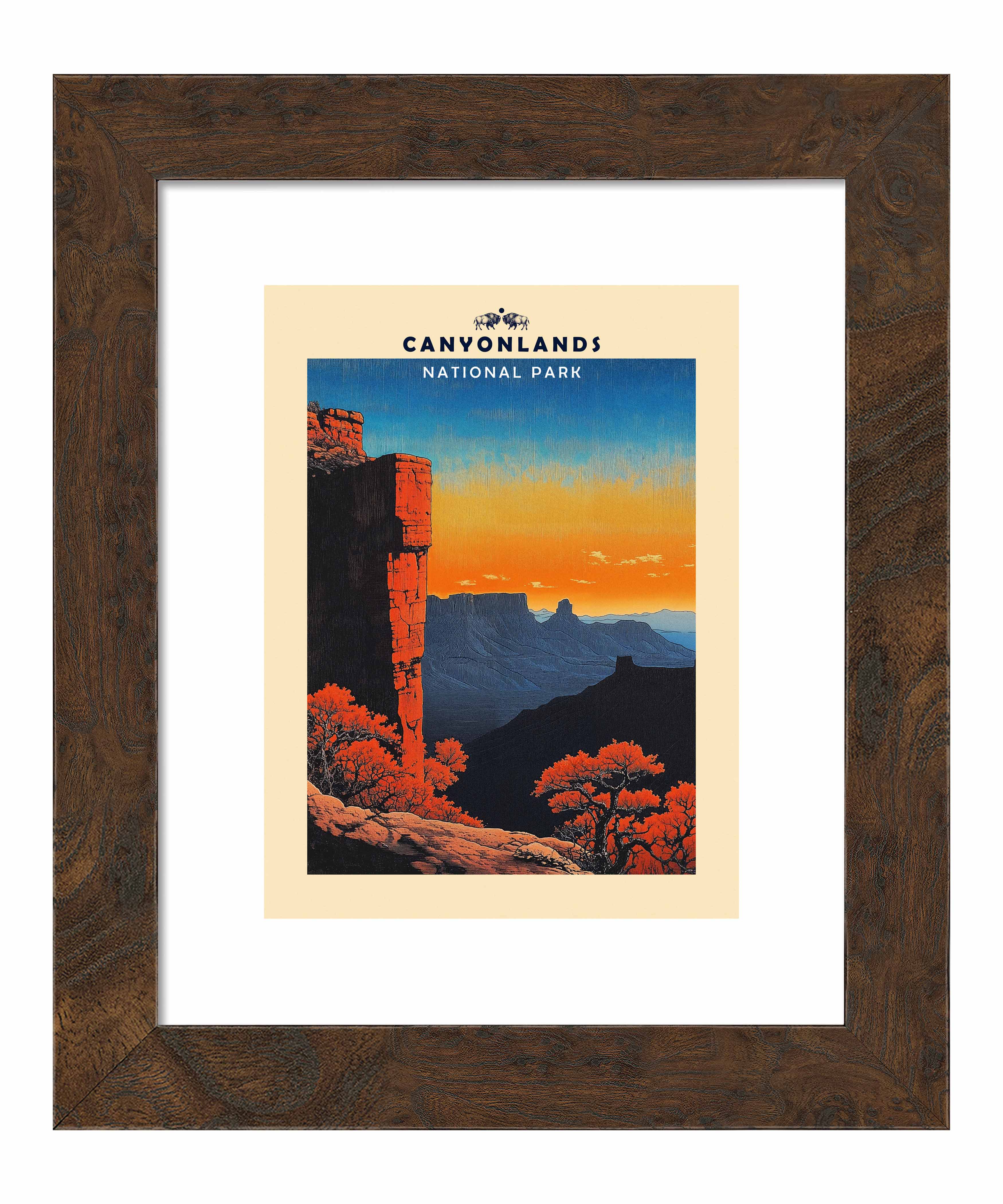 Canyonlands National Park Art Prints - Stunning Landscape Wall Decor for Home & Office - Perfect for Living Room, Bedroom, or Gift