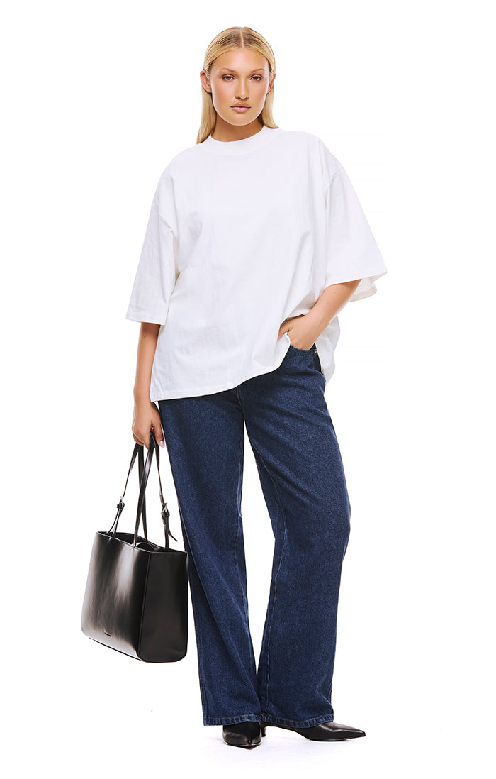 THE ALEX Premium White T-Shirt for Men | Soft Cotton Crew Neck Tee | Casual Everyday Wear & Layering Essential