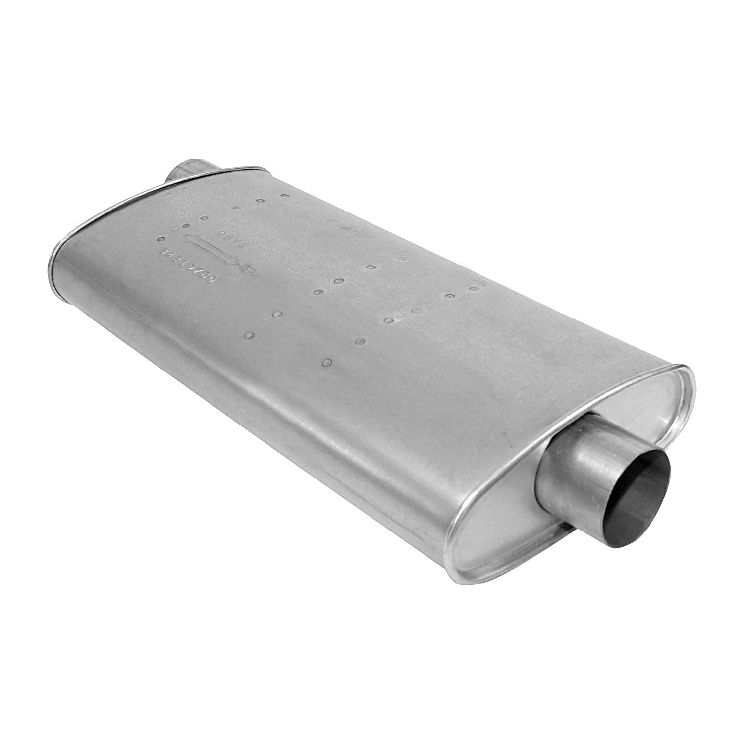 AP Exhaust Products 3423 Performance Muffler - Universal Fit for Cars & Trucks - Reduce Noise & Enhance Engine Performance - Ideal for Daily Commuting & Road Trips