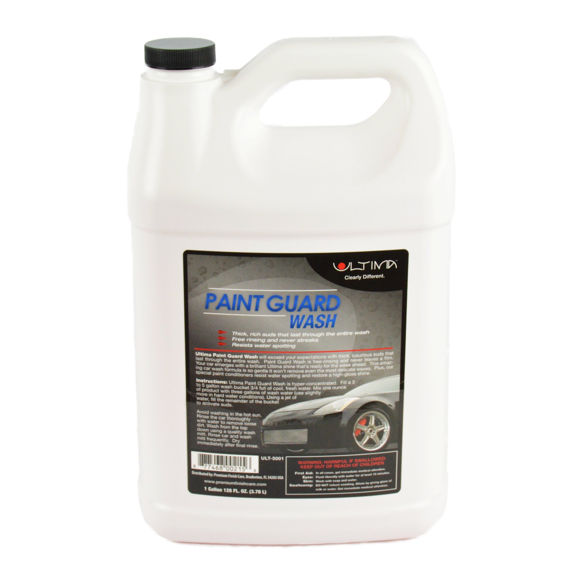 Ultima Paint Guard Wash - Premium Car Wash Soap for Ultimate Paint Protection & Shine | Perfect for Detailing, Washing, and Maintaining Your Vehicle's Finish