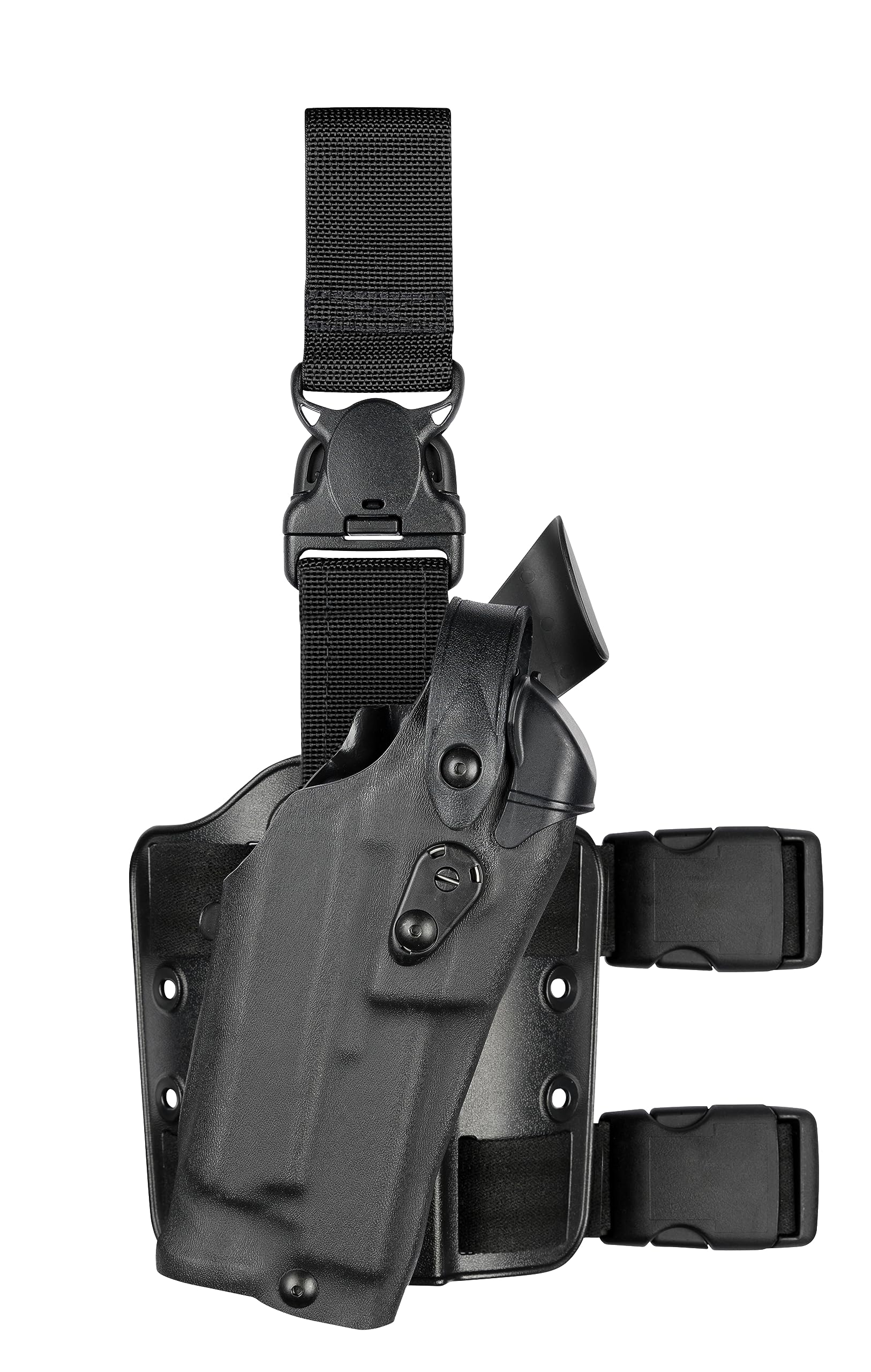 Safariland 6305 ALS Tactical Leg Holster with Detachable Leg Harness for Beretta 92F - Black STX | Perfect for Law Enforcement, Military & Tactical Training