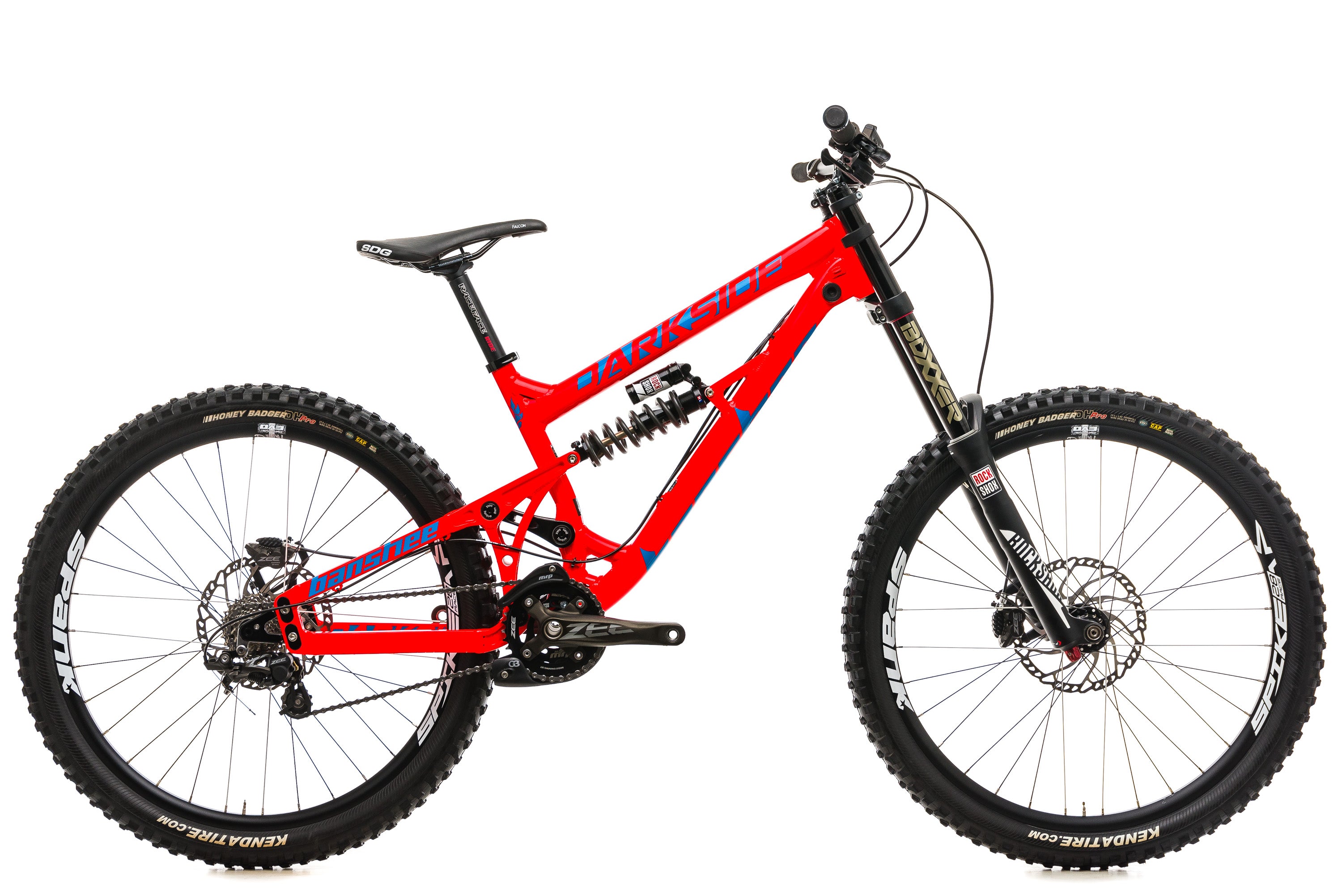 Banshee Darkside Downhill Mountain Bike 2017 - Medium Size | High-Performance Full Suspension MTB for Extreme Trail Riding & Downhill Racing