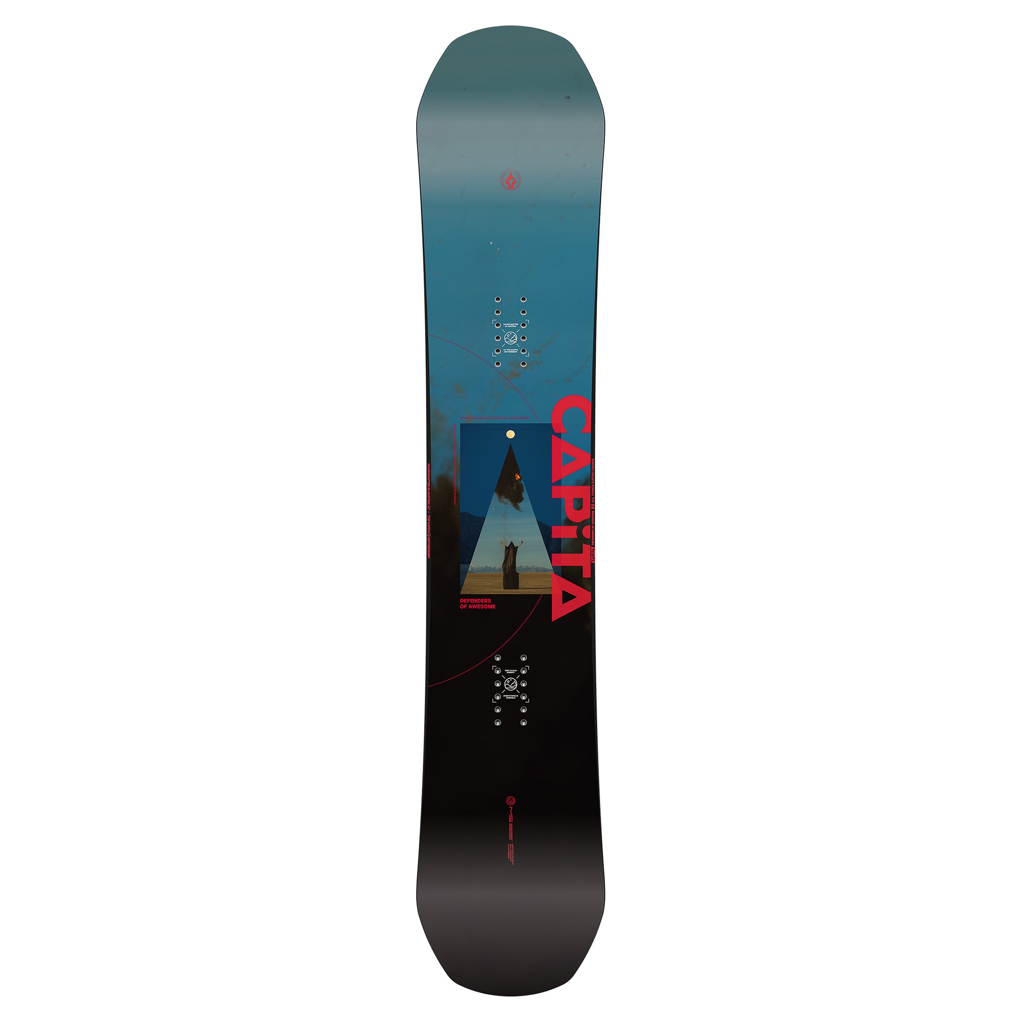 CAPiTA Defenders Of Awesome Snowboard 2025 - Premium All-Mountain Freestyle Snowboard for Men & Women - Perfect for Park, Powder & Freeride Adventures