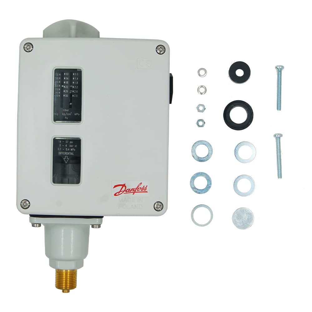 Danfoss RT117 Pressure Switch M/15, 10-30 BAR - Hydraulic System Pressure Control for Industrial & Agricultural Equipment